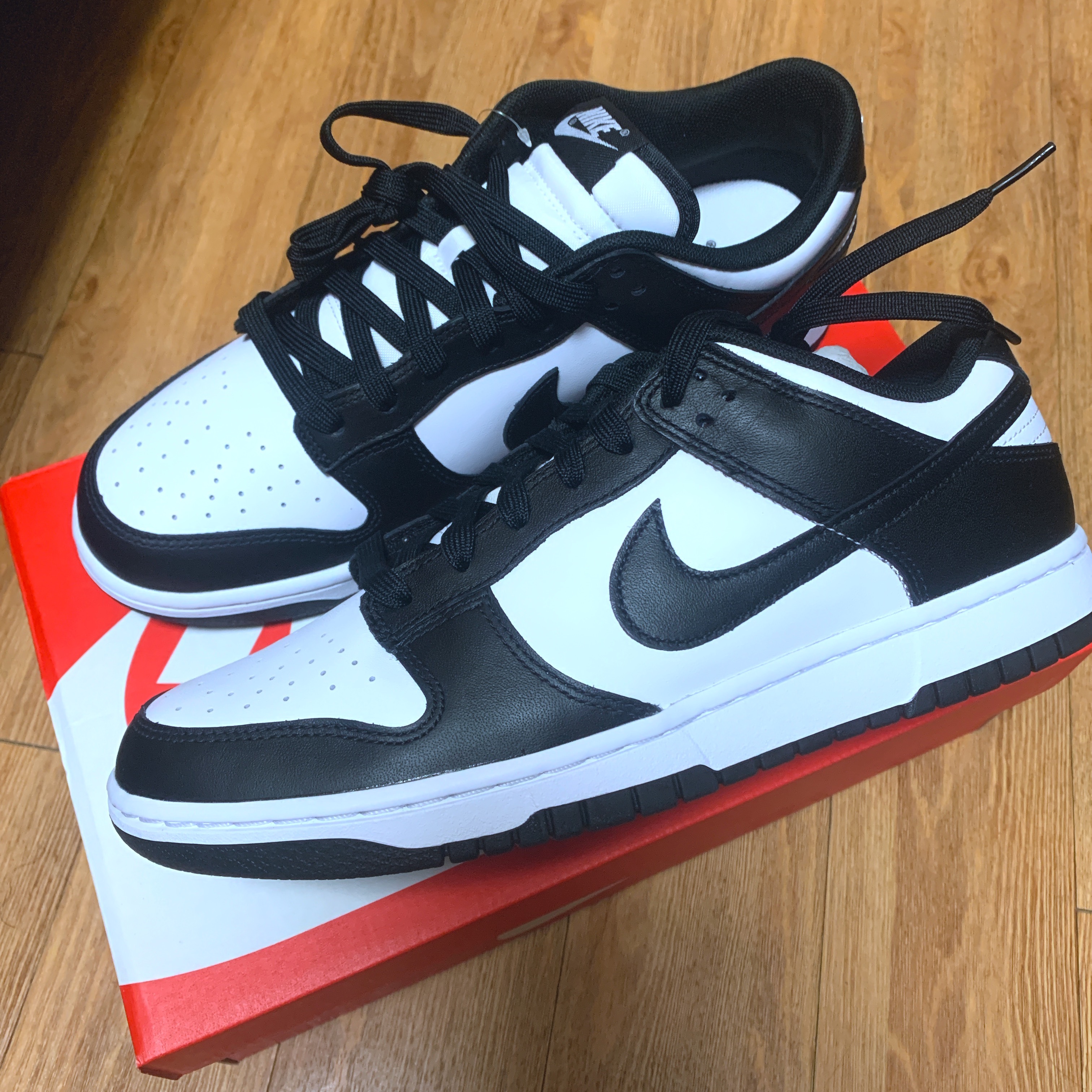 Nike Dunk Low Retro Black, (W) Nike Dunk Low Black 착용 스타일