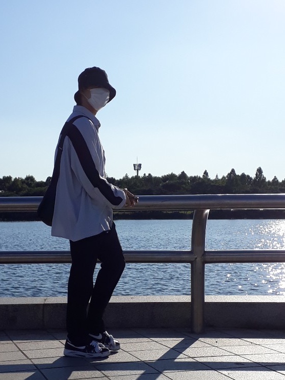 Nike x Peaceminusone Air Force 1 Low Para-Noise 착용 스타일