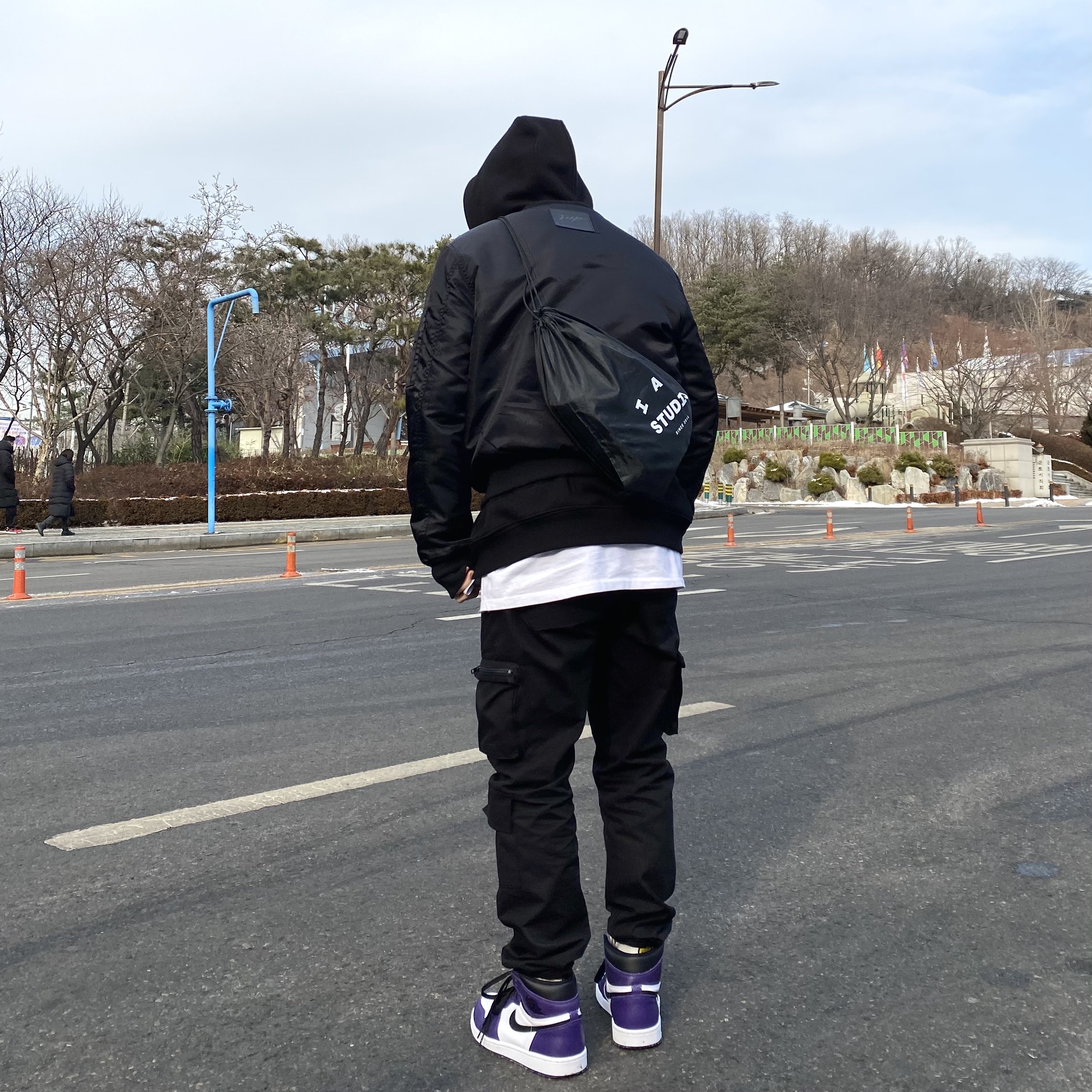 Jordan 1 Retro High OG Court Purple 2020 착용 스타일