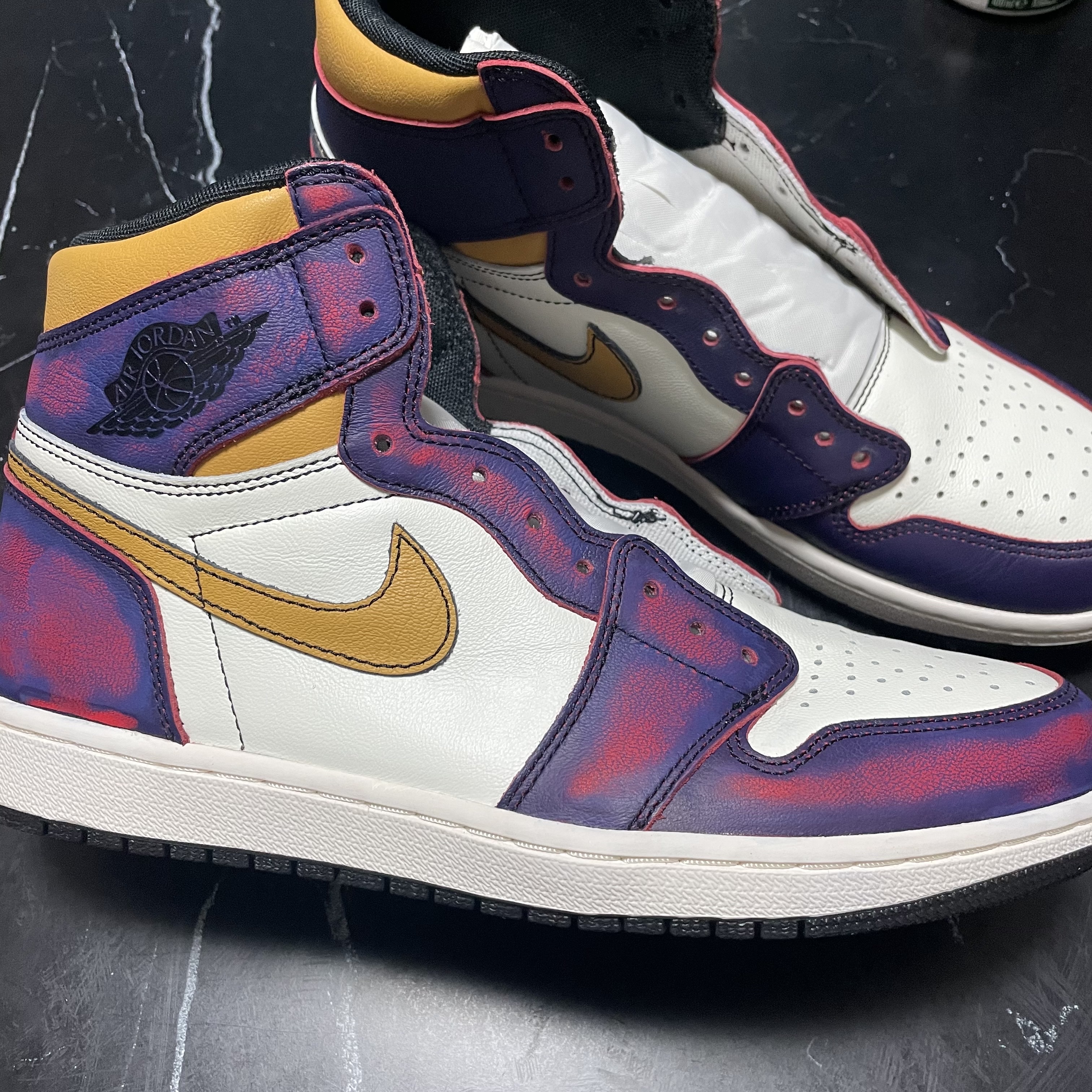 Jordan 1 Retro High OG Defiant SB LA to Chicago 착용 스타일