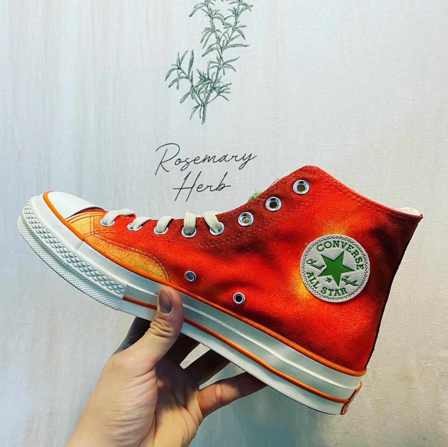 Converse x Concepts Chuck 70 High Southern Flame 착용 스타일 - 1