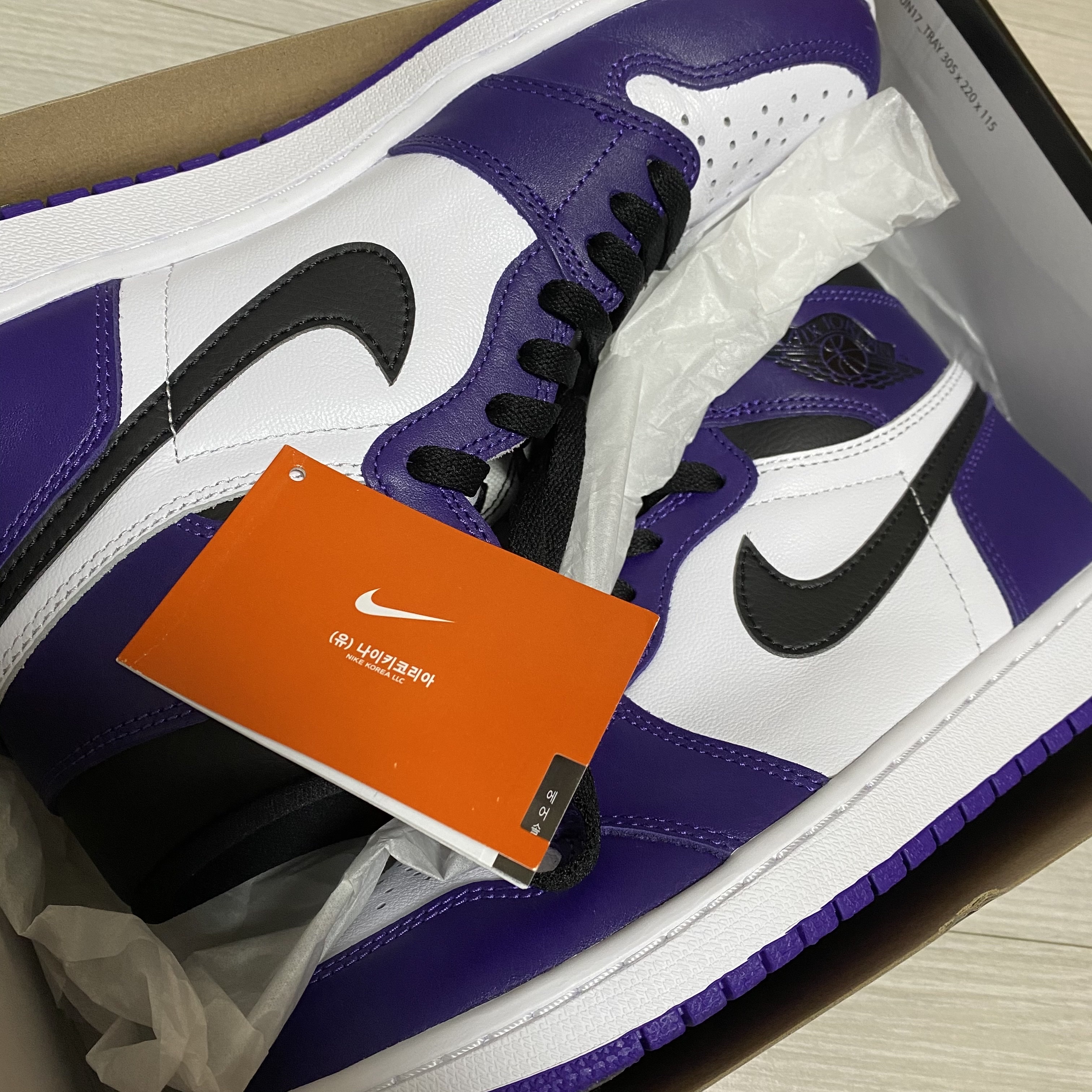 Jordan 1 Retro High OG Court Purple 2020 착용 스타일