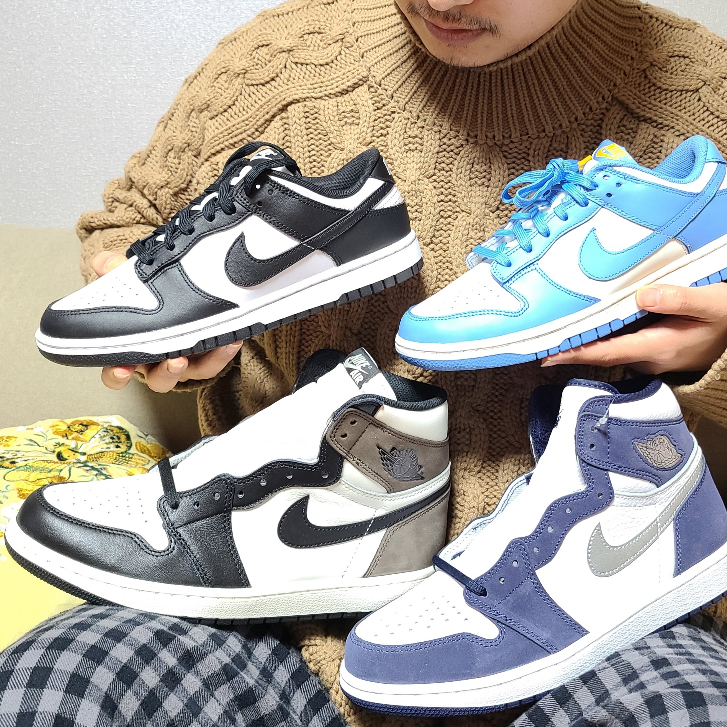 Nike Dunk Low Retro Black, (W) Nike Dunk Low Coast 착용 스타일