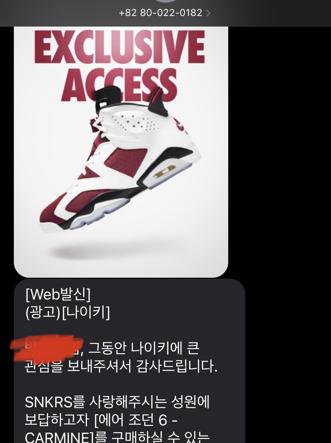 Jordan 6 Retro Carmine 2021 착용 스타일