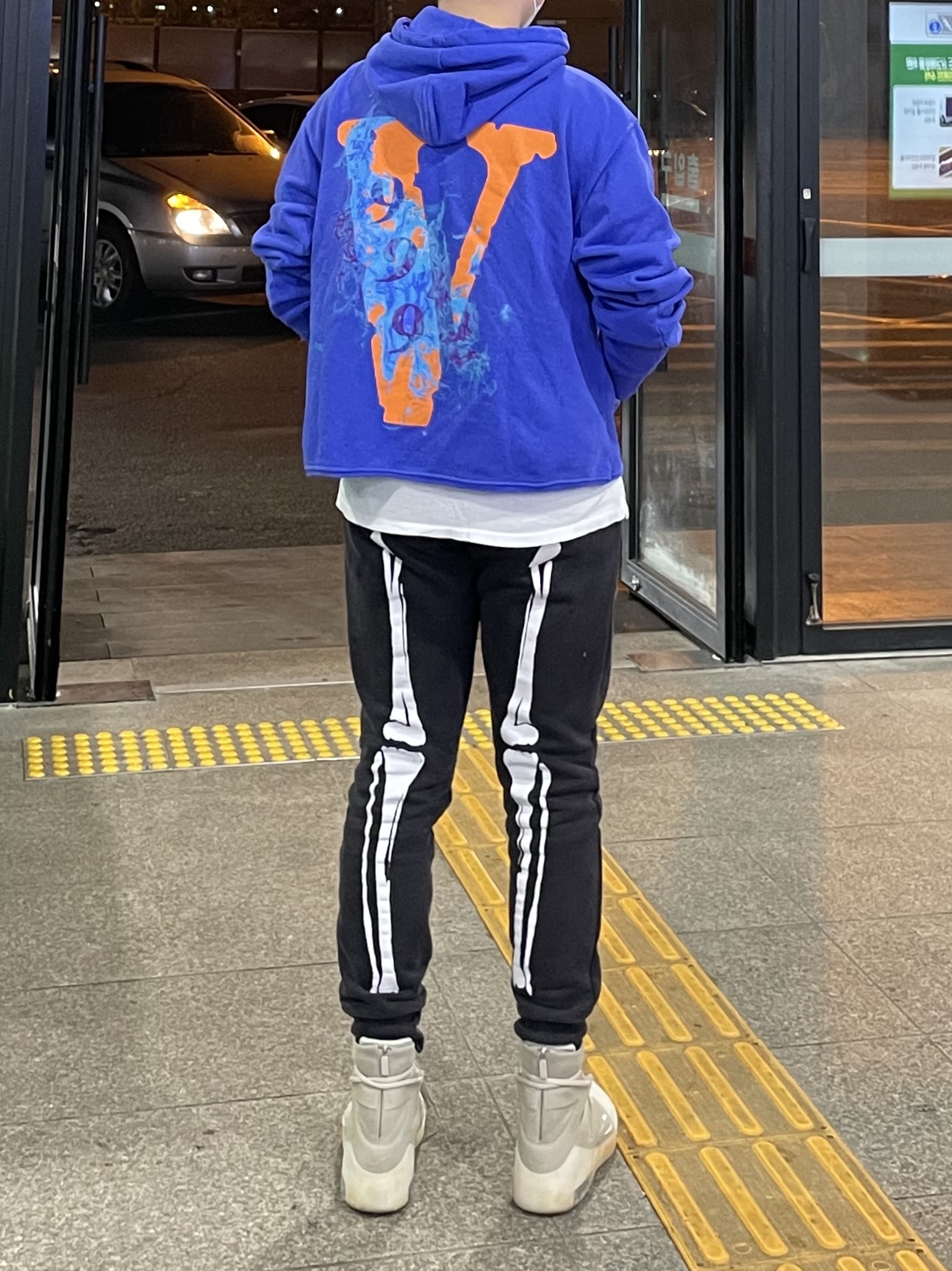 Nike x Fear of God Air Fear of God 1 Oatmeal 착용 스타일 - 2