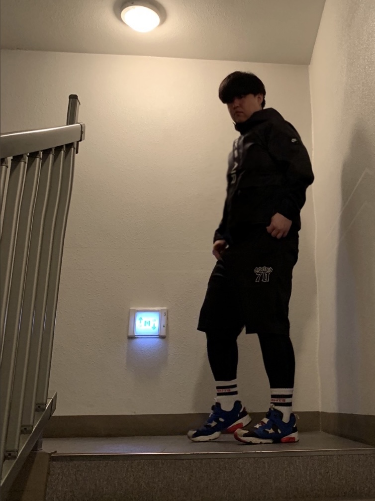 Reebok Instapump Fury Tricolor 착용 스타일