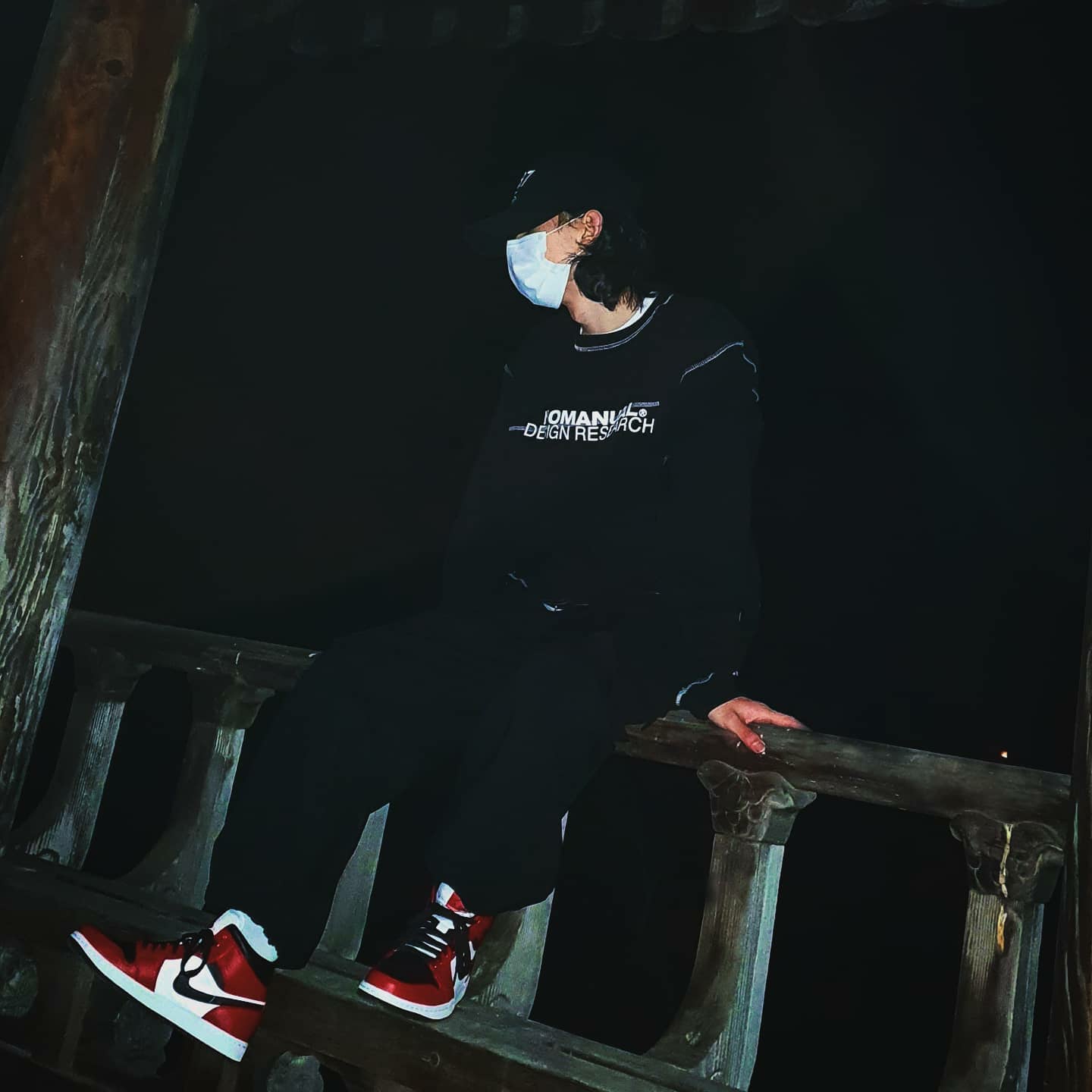 Jordan 1 Mid Chicago Black Toe 착용 스타일