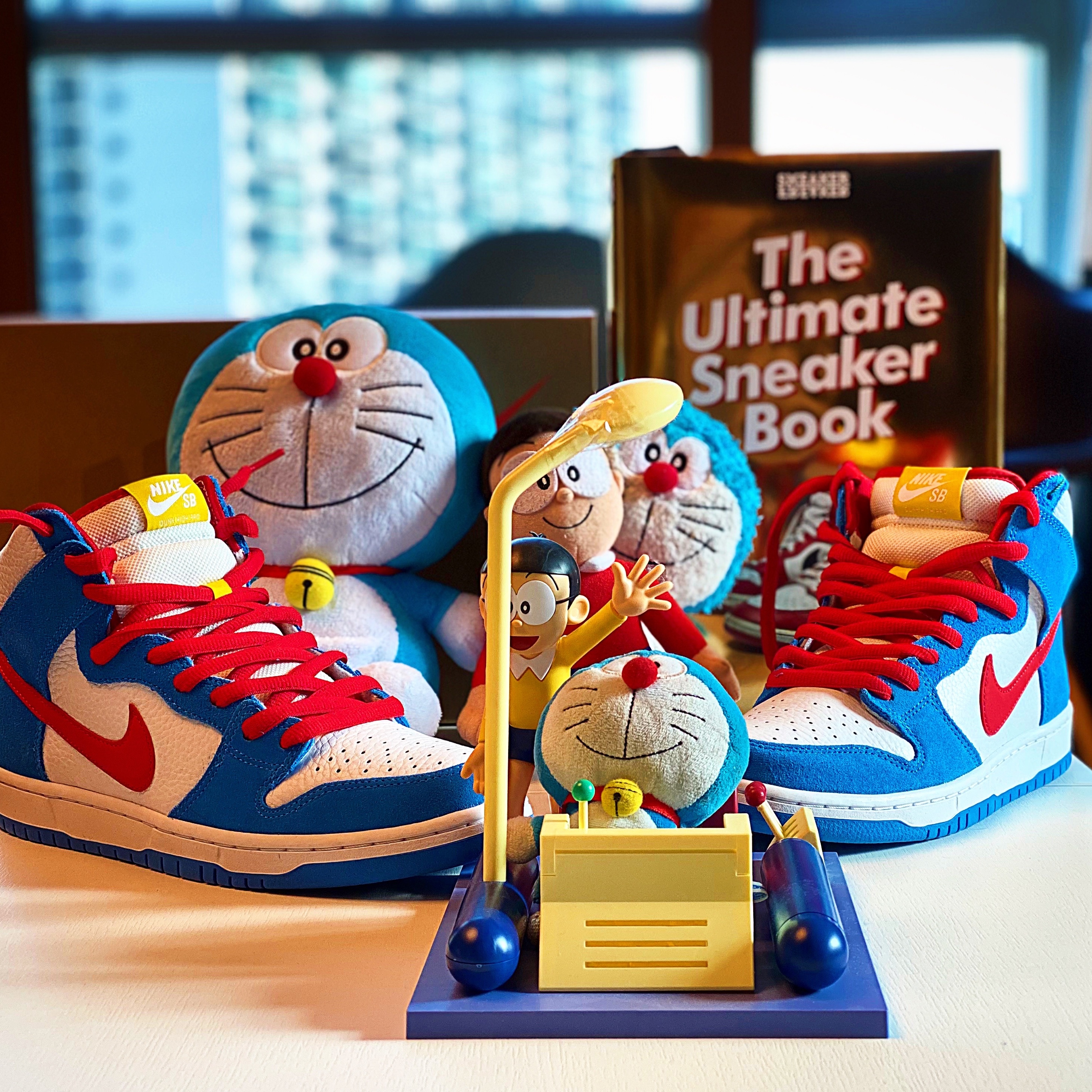 Nike SB Dunk High Pro Doraemon 착용 스타일 - 1