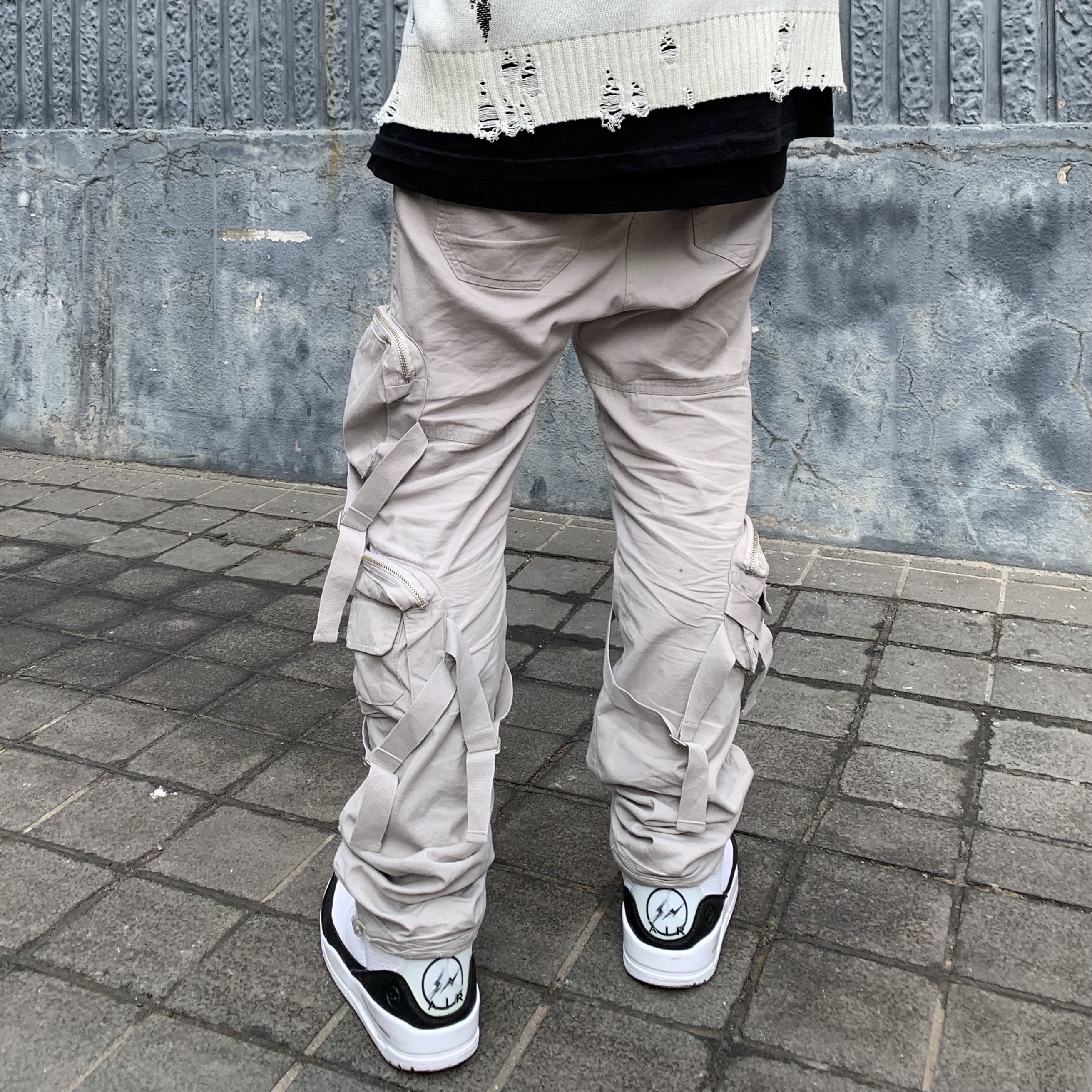 Jordan 3 x Fragment Retro SP White Black 착용 스타일 - 2