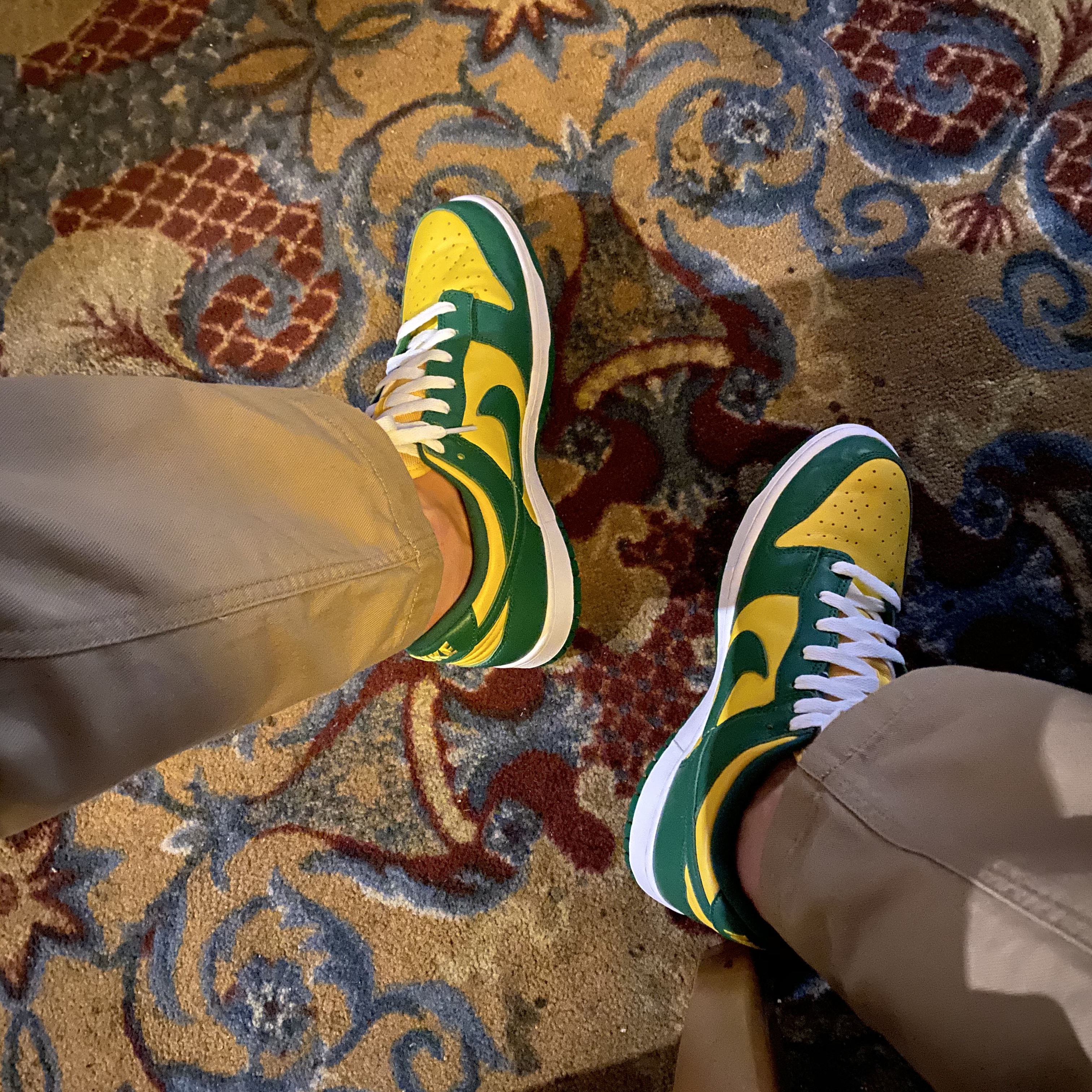 Nike Dunk Low SP Brazil 2020 착용 스타일
