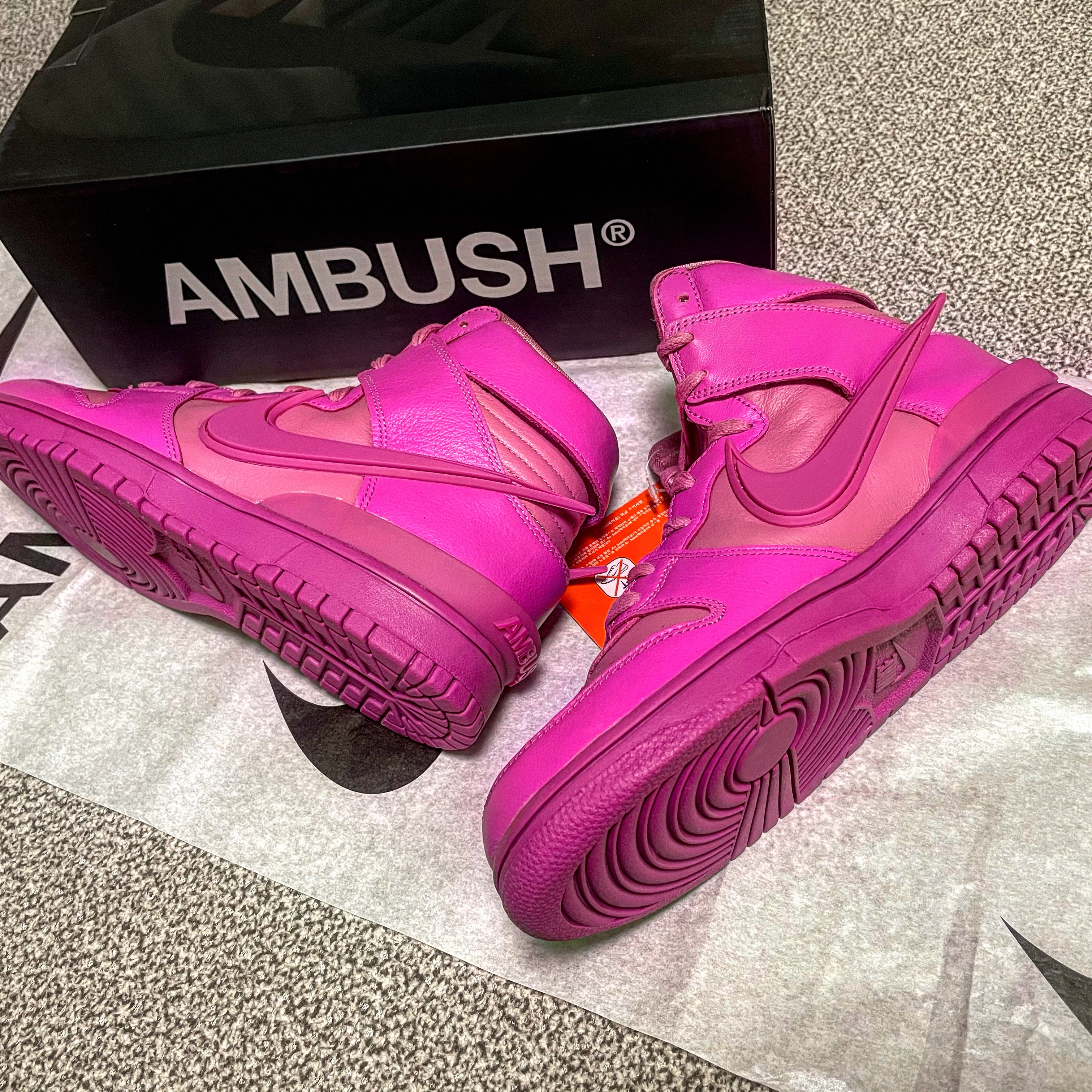 Nike x Ambush Dunk High Cosmic Fuchsia 착용 스타일