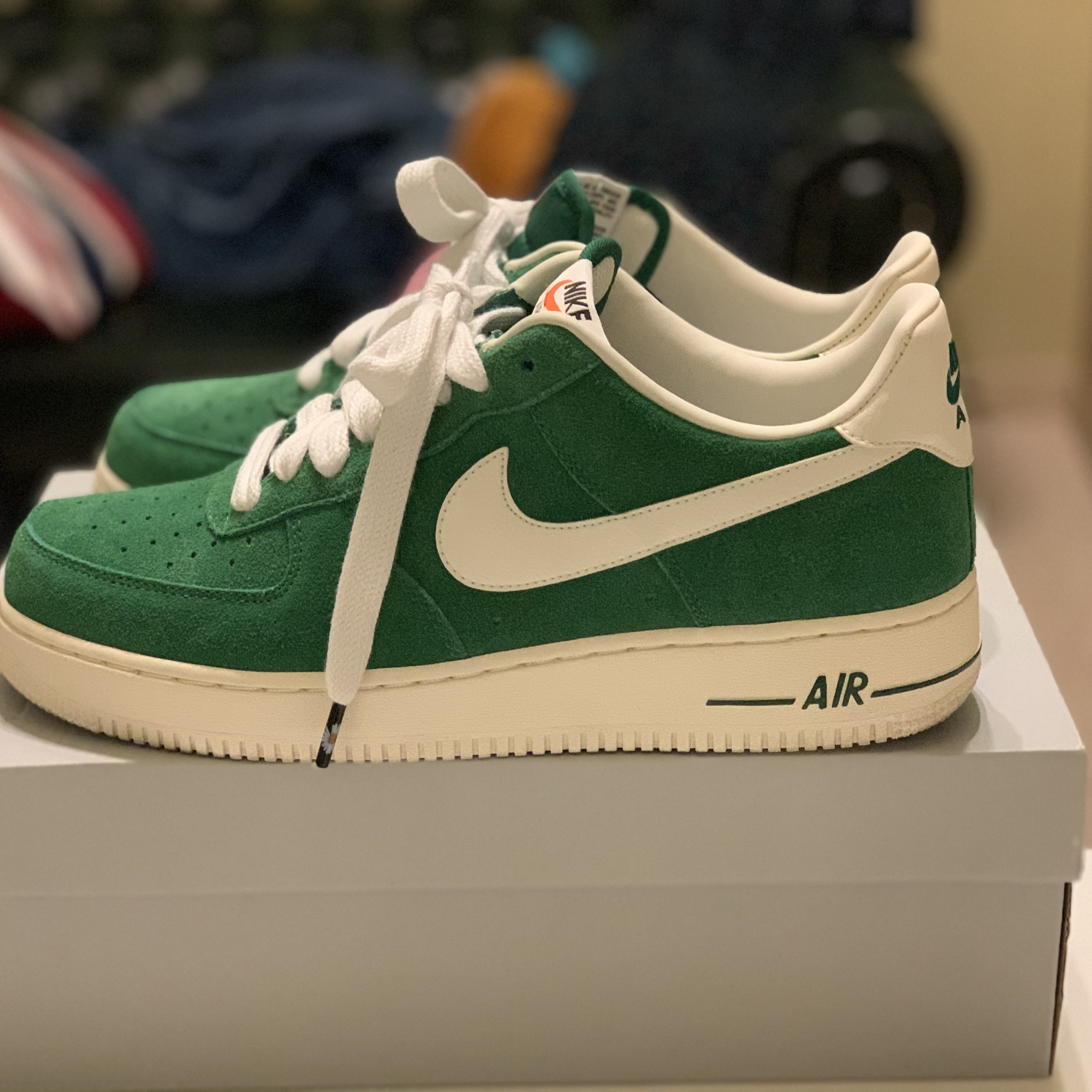 Nike Air Force 1 Blazer Pack Pine Green 착용 스타일 - 2