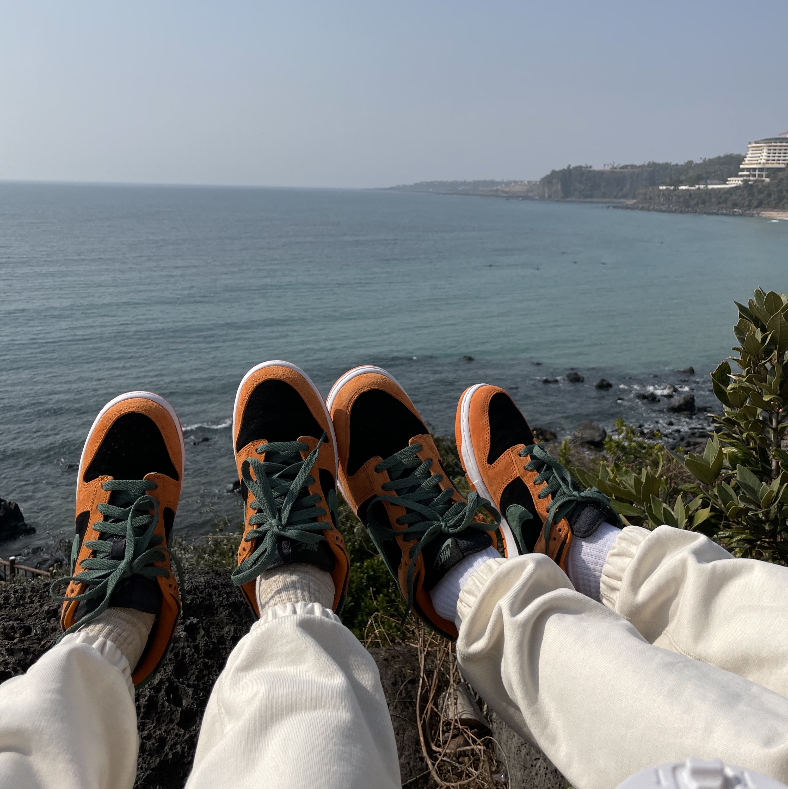 Nike Dunk Low SP Ceramic 착용 스타일 - 5