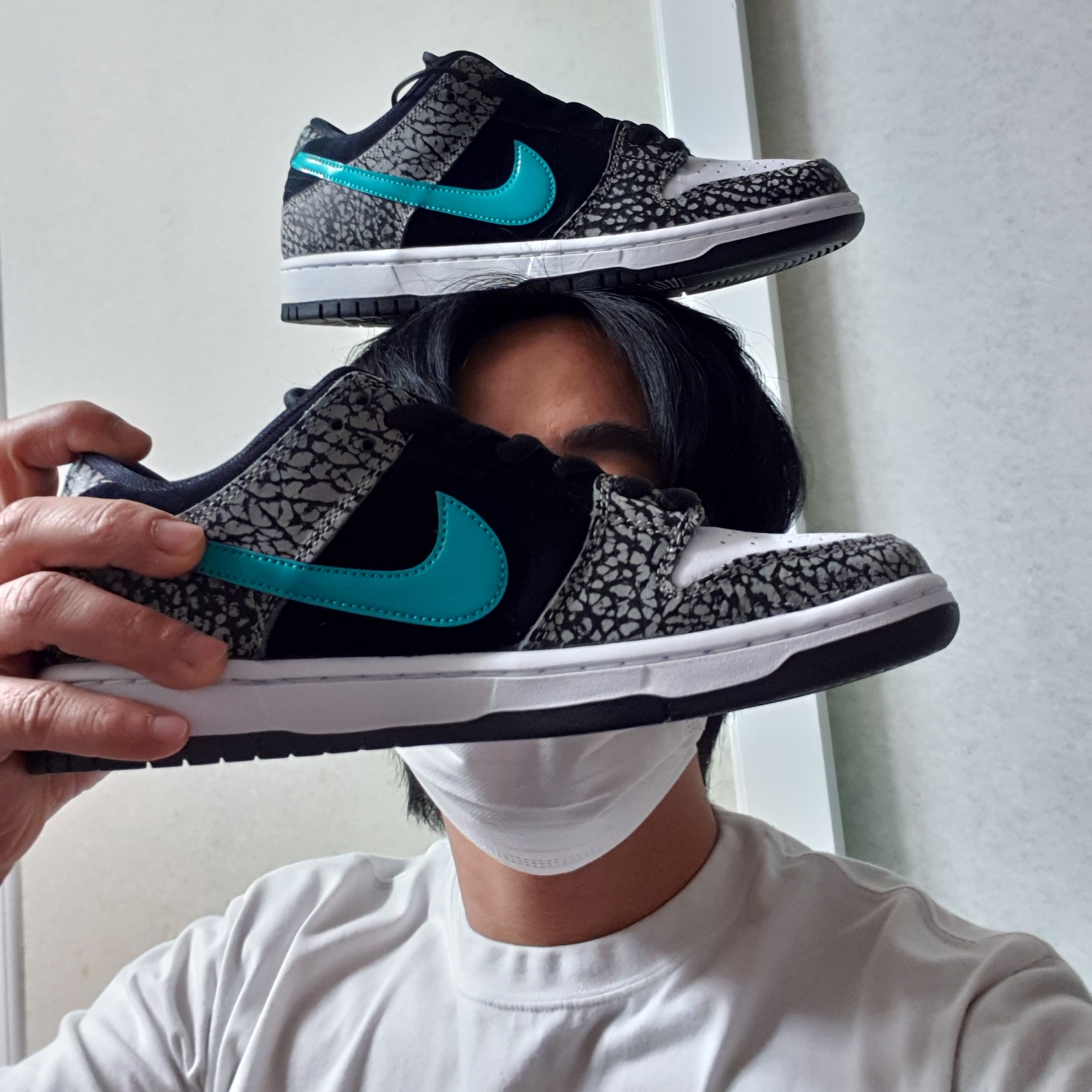Nike SB Dunk Low Pro Clear Jade 착용 스타일