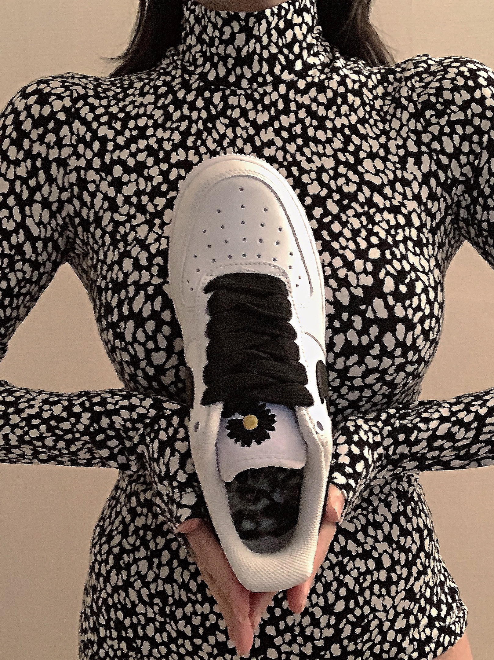 Nike x Peaceminusone Air Force 1 Low Para-Noise 2.0 착용 스타일