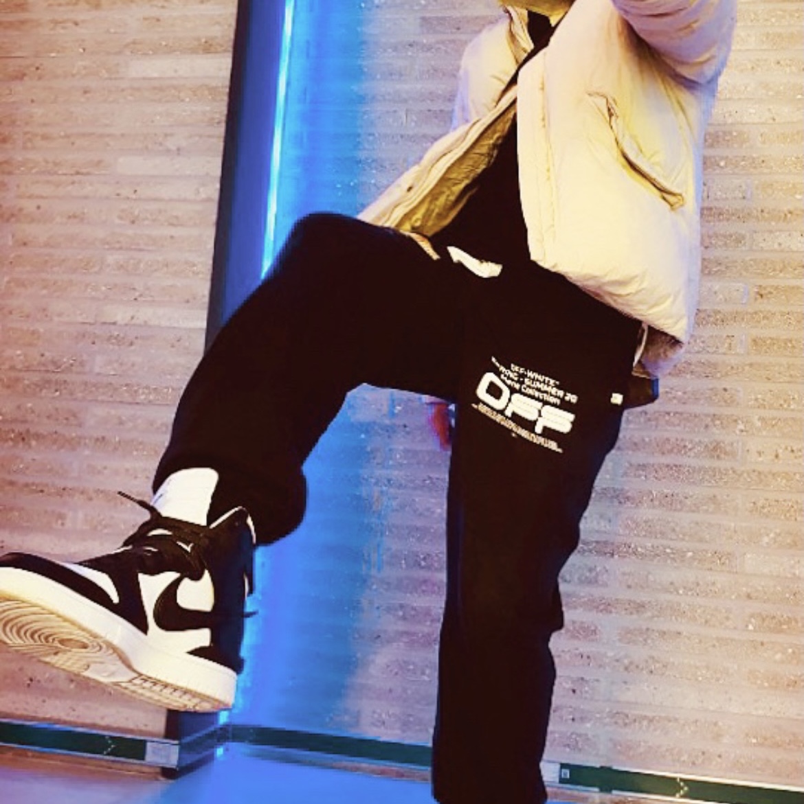 Nike x Ambush Dunk High Black 착용 스타일 - 1
