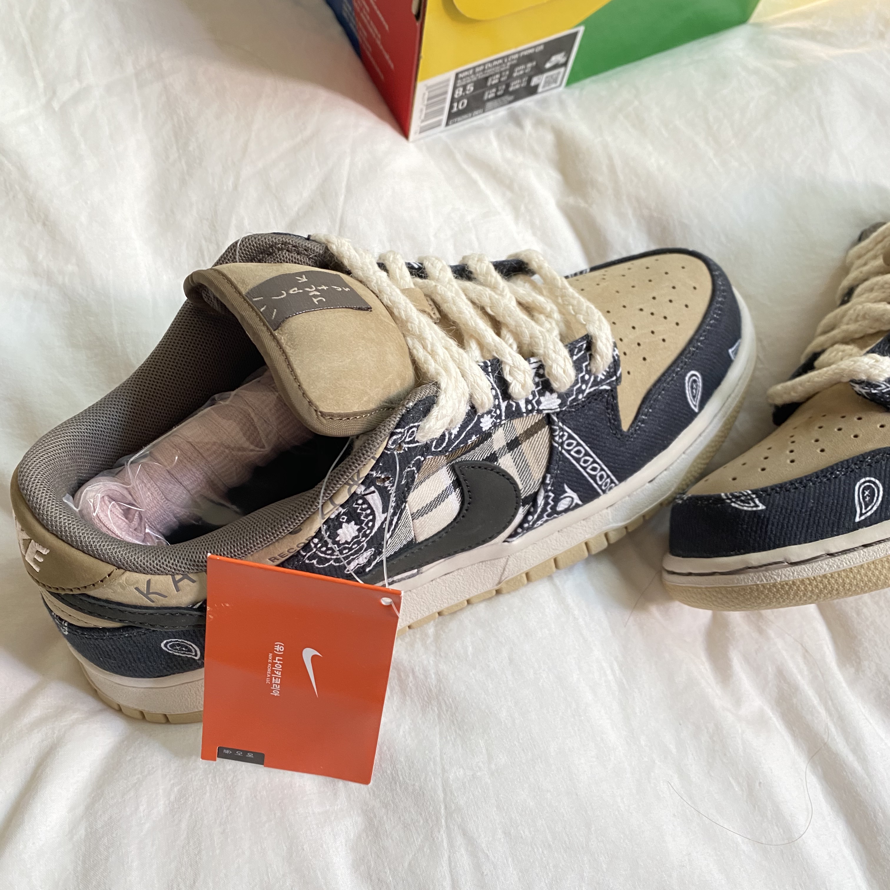 Nike x Travis Scott SB Dunk Low 착용 스타일 - 5