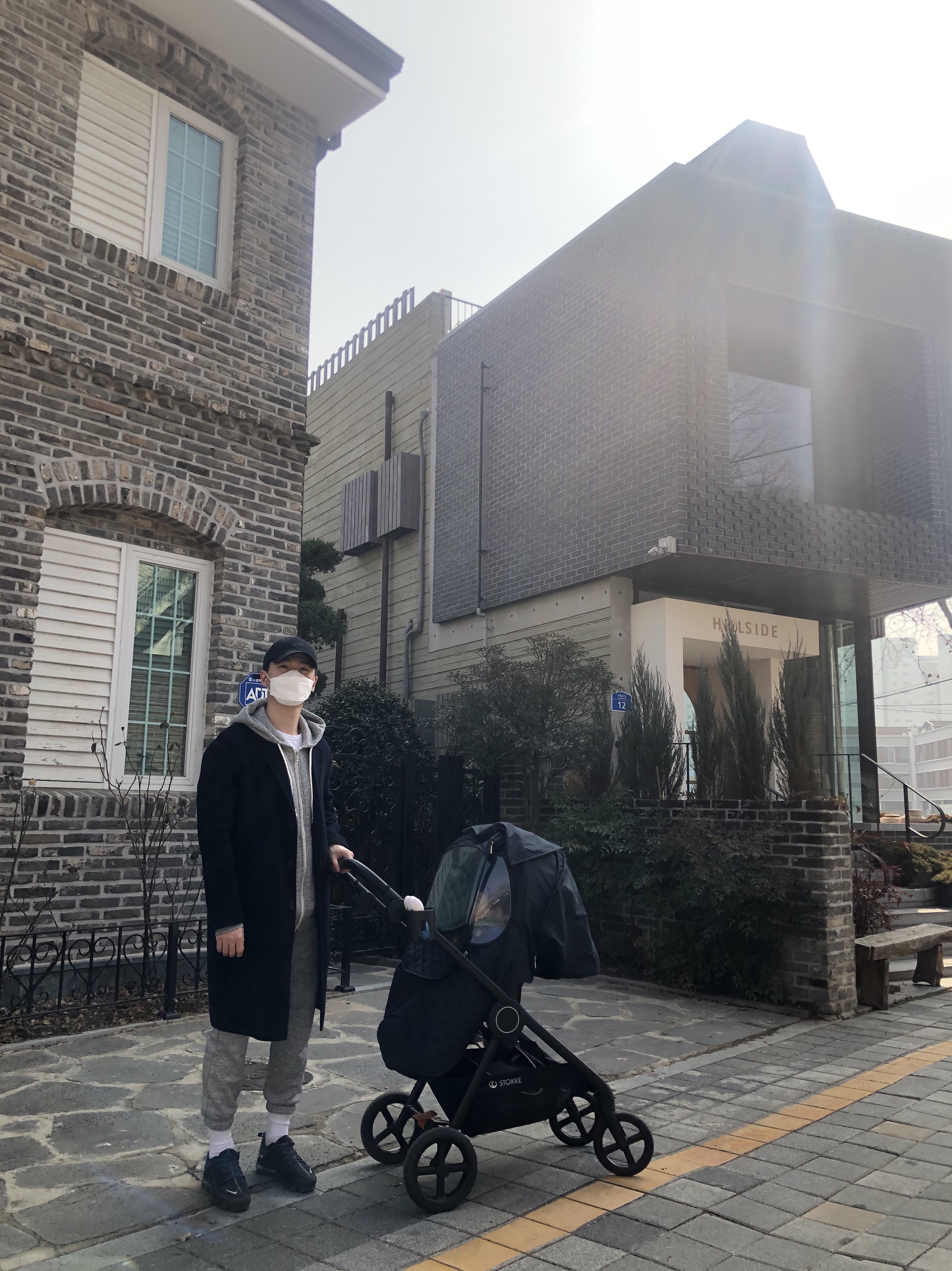 Nike Heritage 86 Corduroy Cap Black, Nike Air VaporMax Run Utility Black Reflect Silver 착용 스타일 - 1