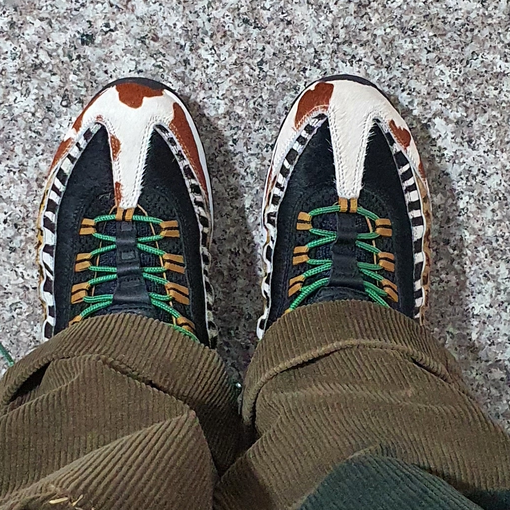 Nike x Atmos Air Max 95 Animal Pack 2.0 (2018 All Black Box) 착용 스타일