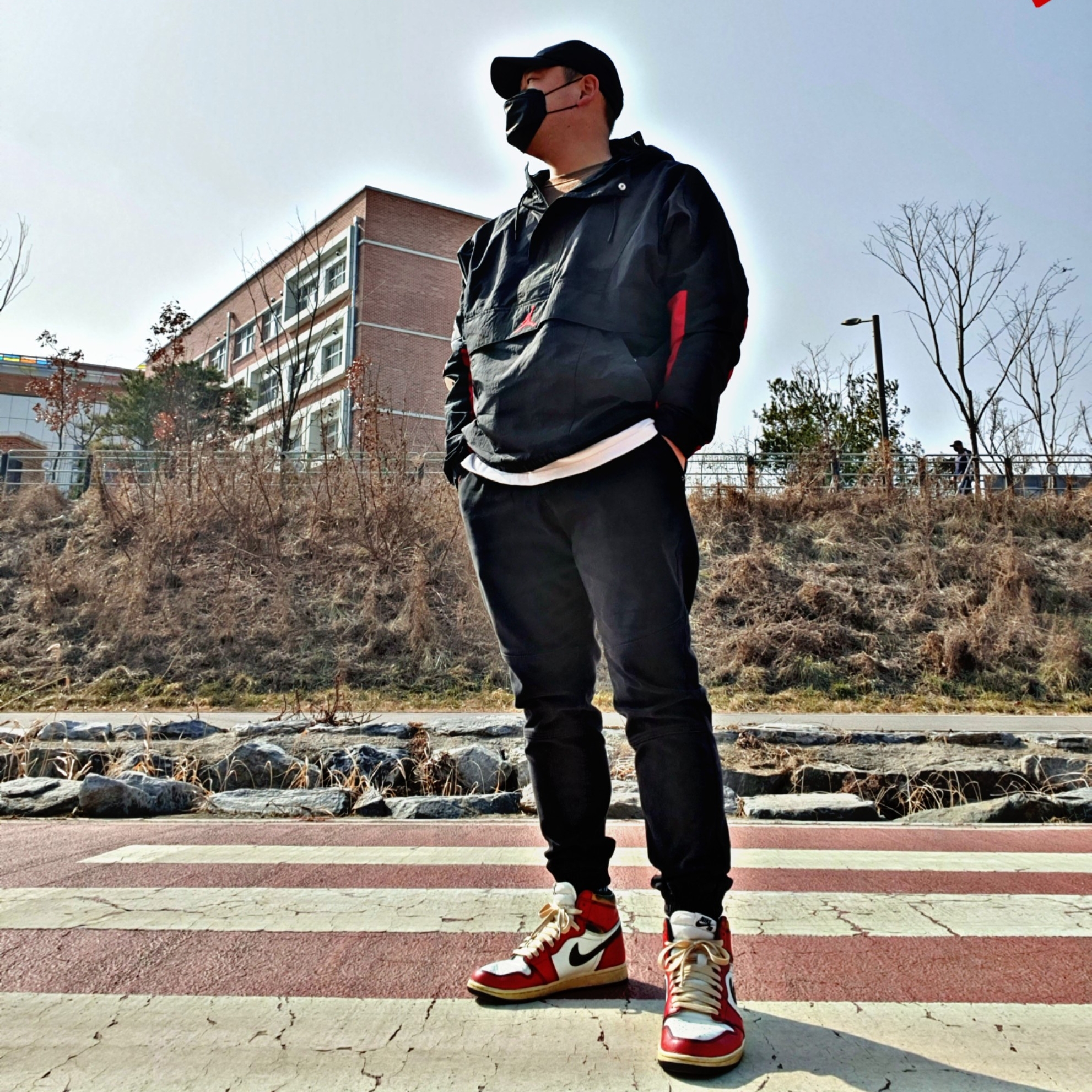 Jordan 1 Retro High OG Defiant SB LA to Chicago 착용 스타일 - 2