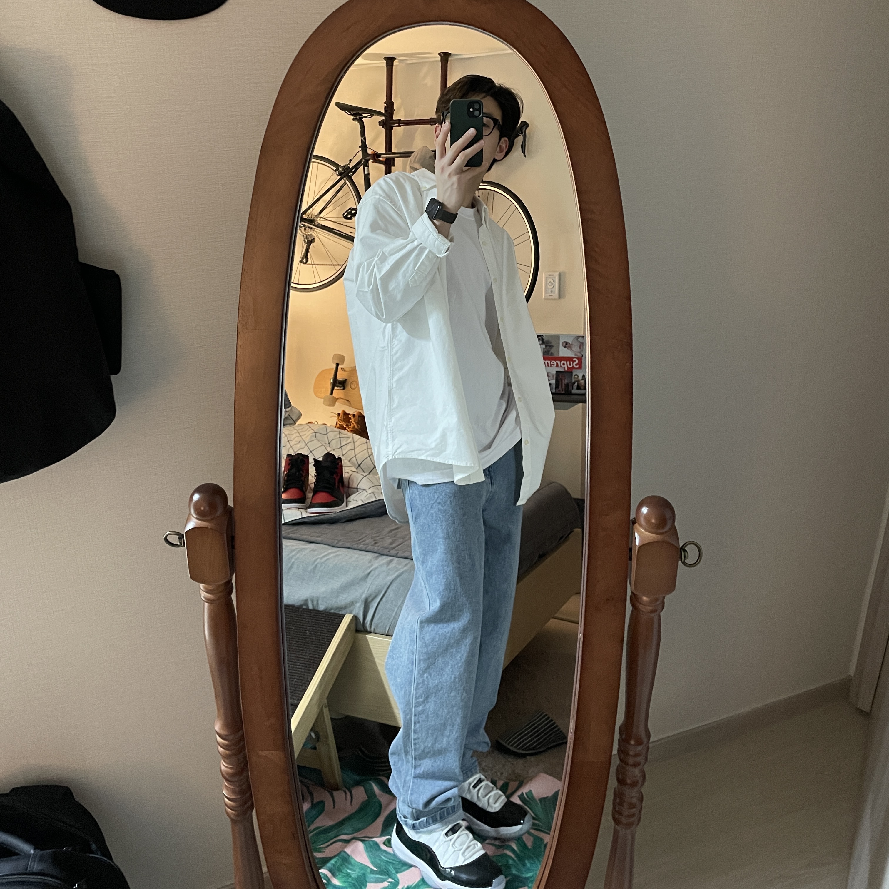 Jordan 11 Retro Concord 2018 착용 스타일 - 2