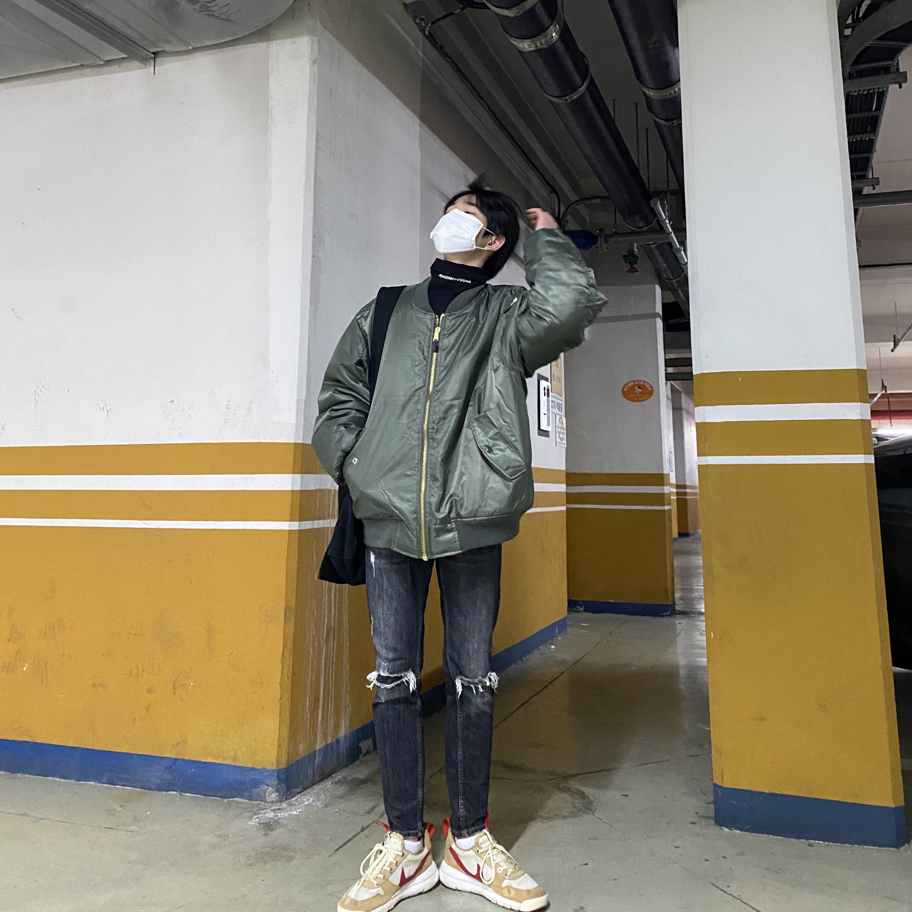 Nike x Tom Sachs Mars Yard Shoe 2.0 Space Camp, Nike x Tom Sachs Mars Yard Overshoe 3.0 착용 스타일