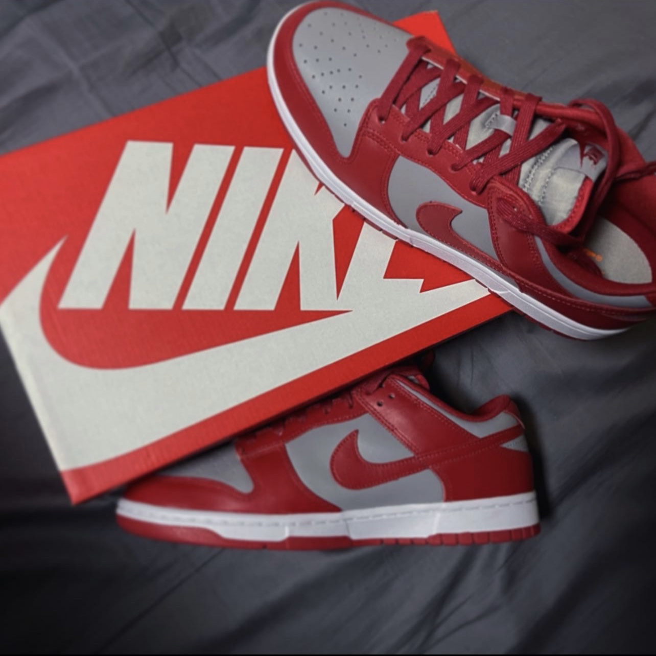 Nike Dunk Low Retro Medium Grey 착용 스타일