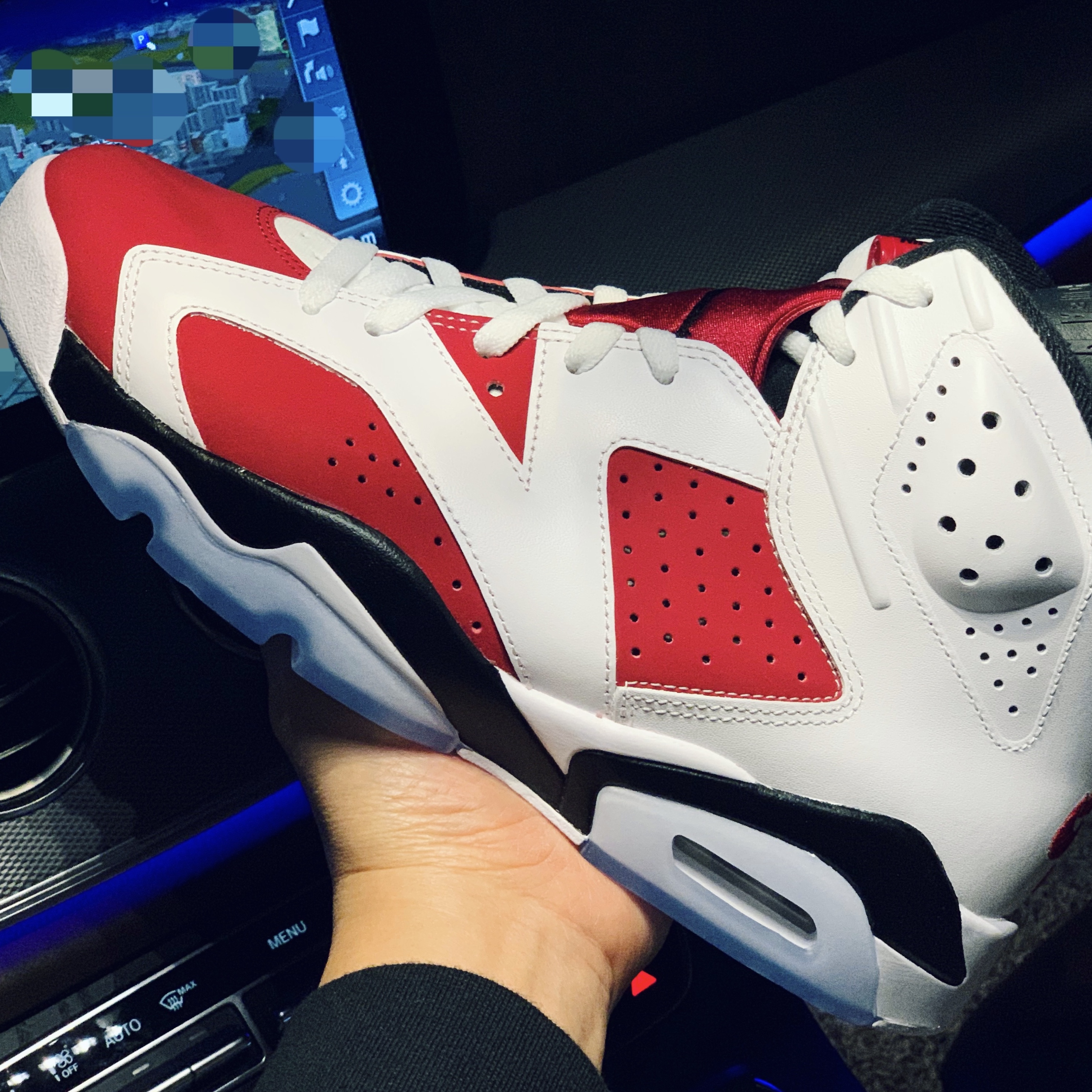 Jordan 6 Retro Carmine 2021 착용 스타일 - 3