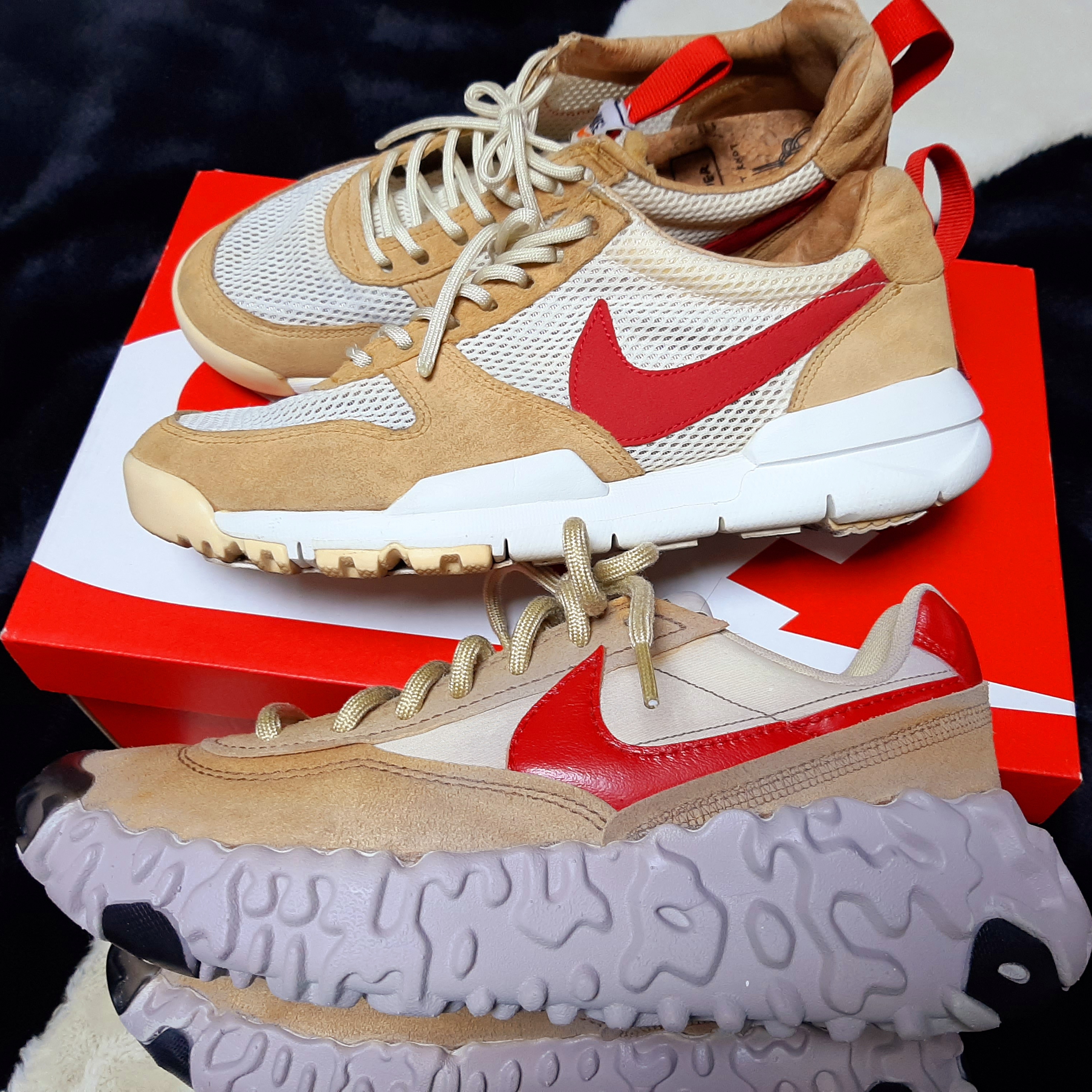 Nike Overbreak SP College Grey, Nike x Tom Sachs Mars Yard Shoe 2.0 Space Camp 착용 스타일