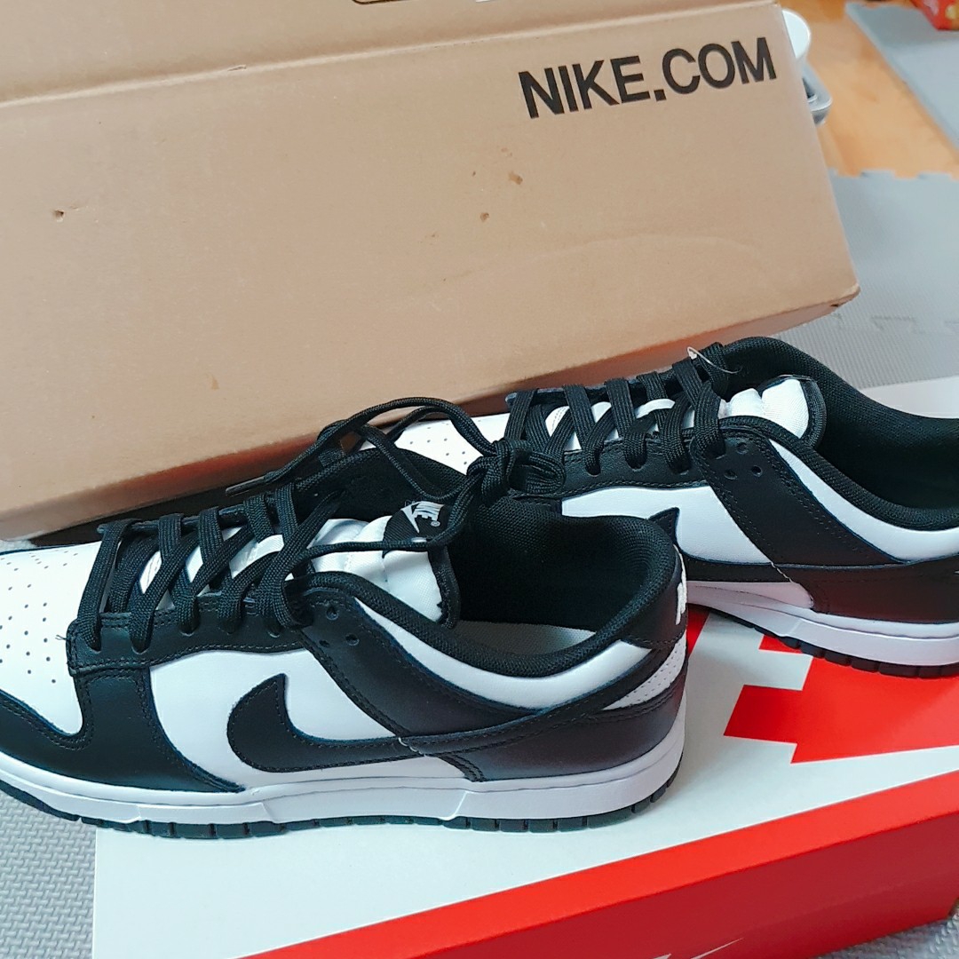 Nike Dunk Low Retro Black 착용 스타일 - 2