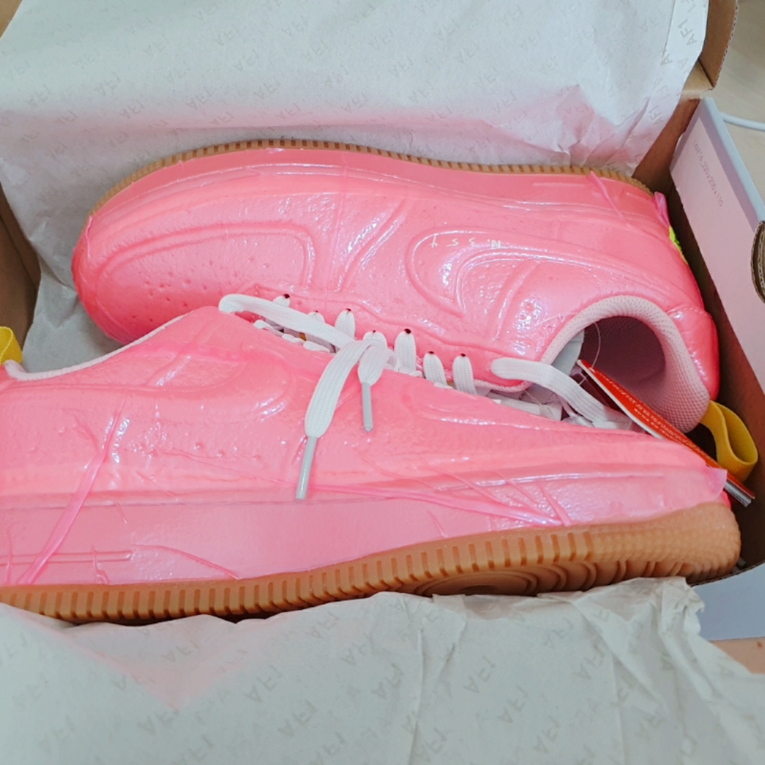 Nike Air Force 1 Experimental Racer Pink 착용 스타일 - 2