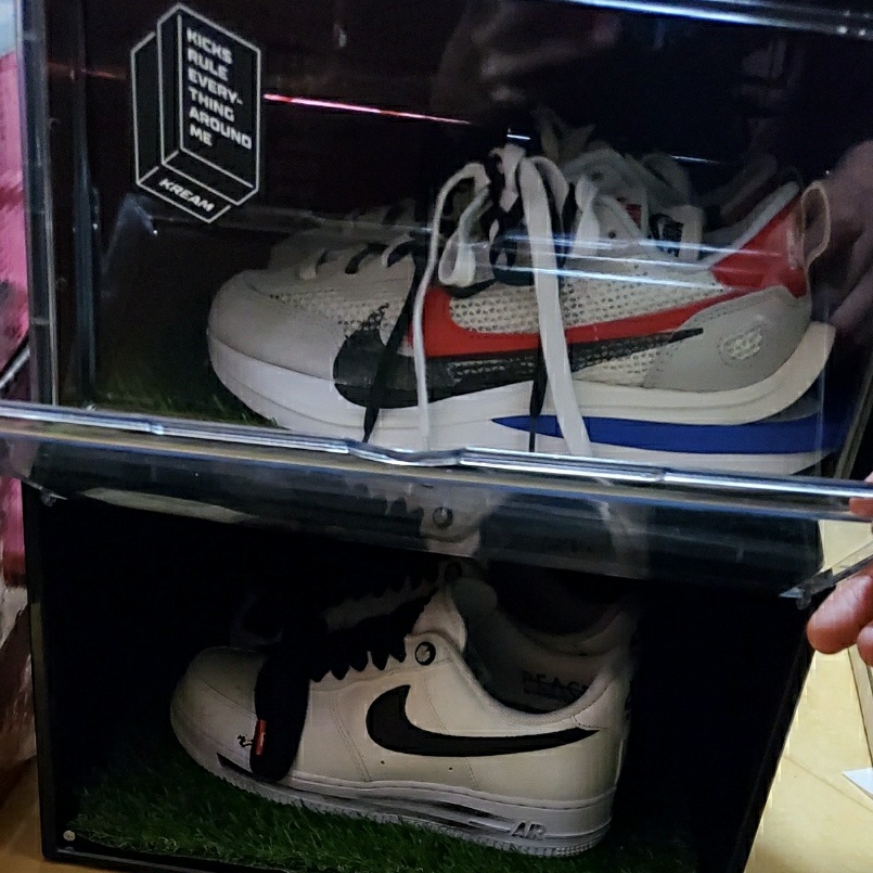 Nike x Peaceminusone Air Force 1 Low Para-Noise 2.0 착용 스타일