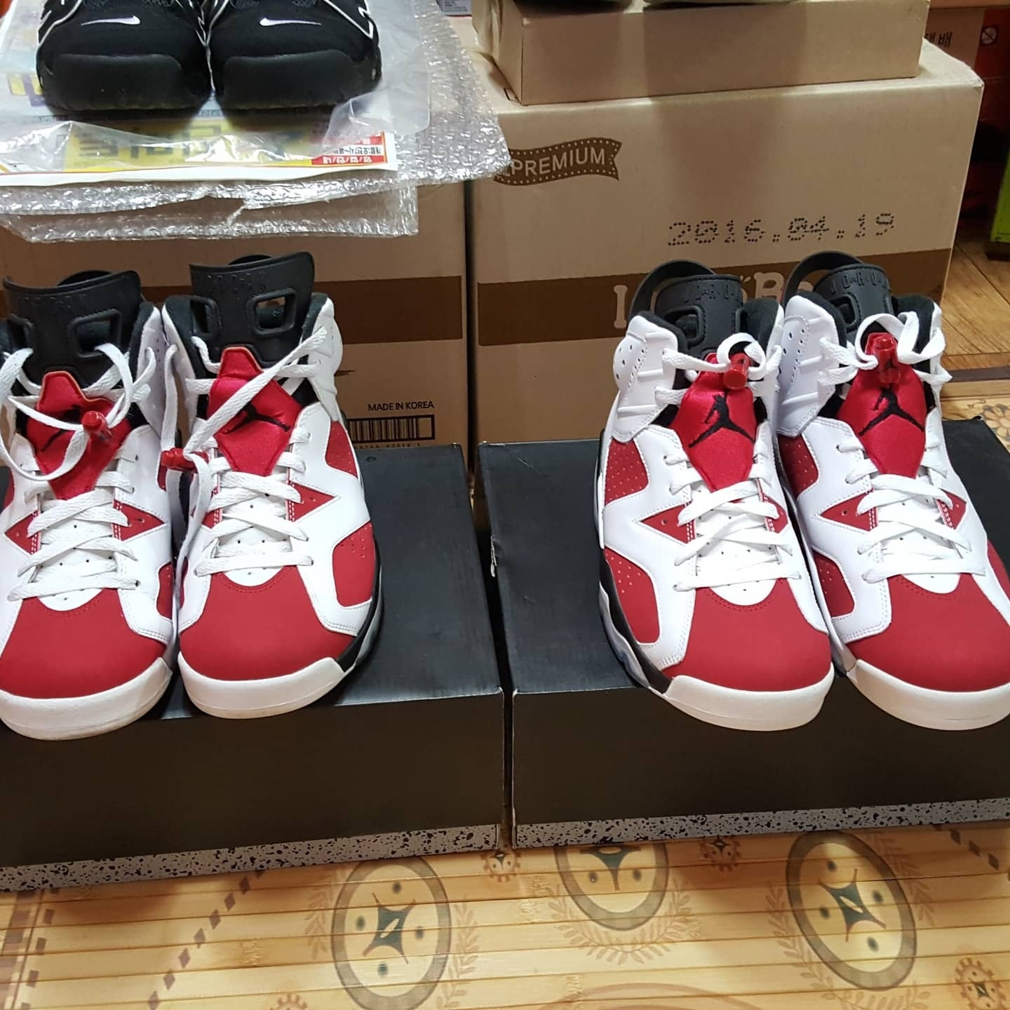 Jordan 6 Retro Carmine 2014 착용 스타일 - 2
