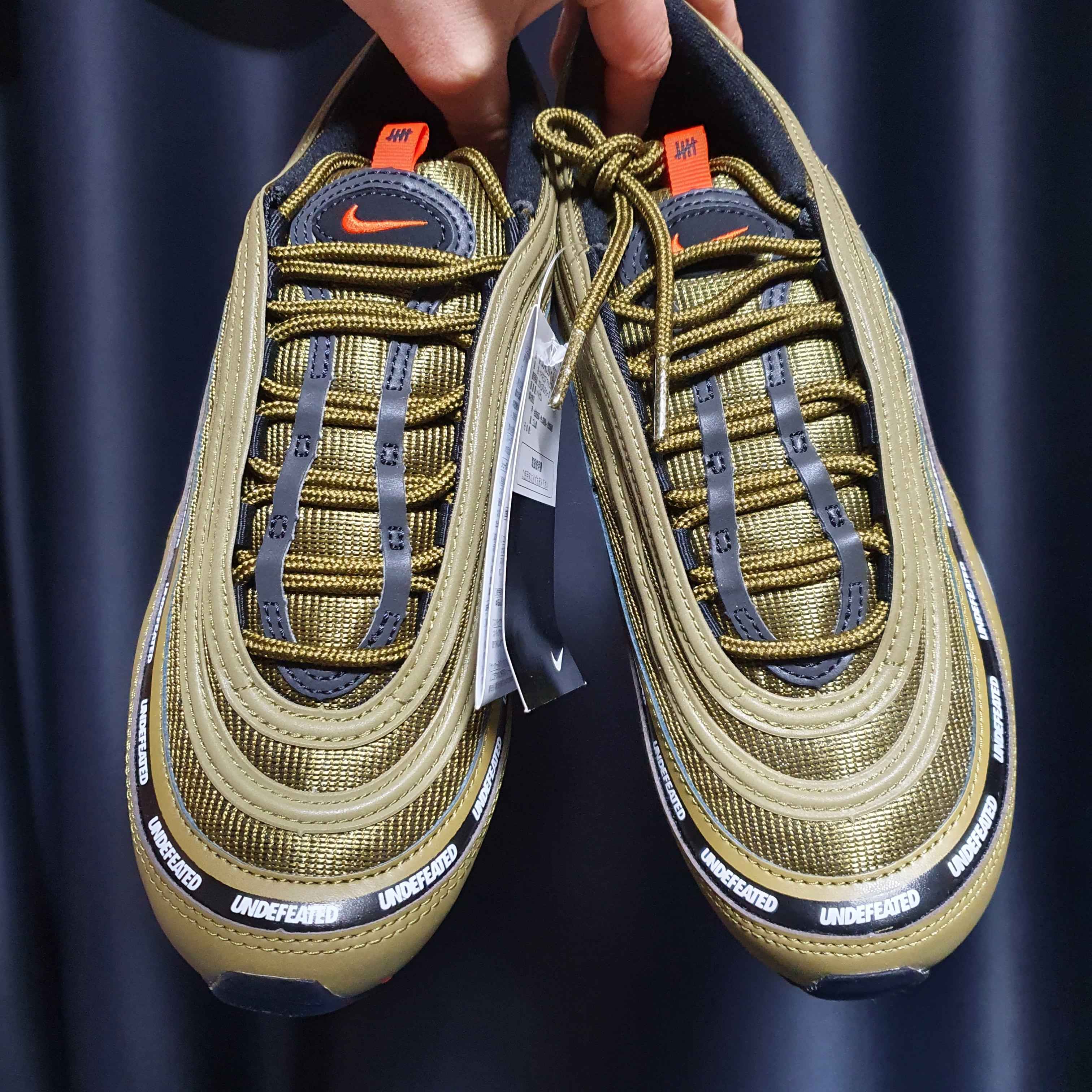 Nike x Undefeated Air Max 97 Militia Green 착용 스타일 - 2