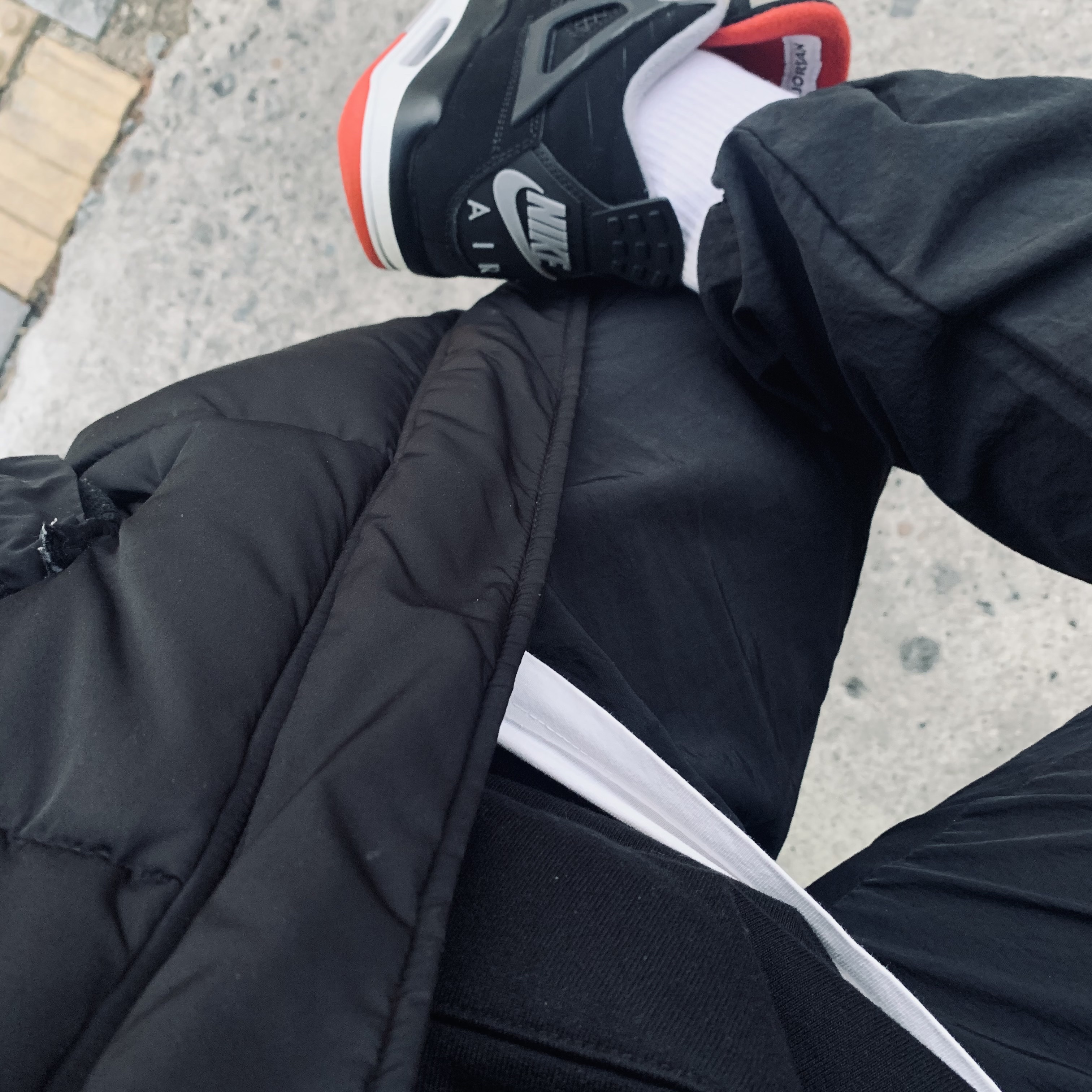 Jordan 4 Retro Bred 2019 착용 스타일