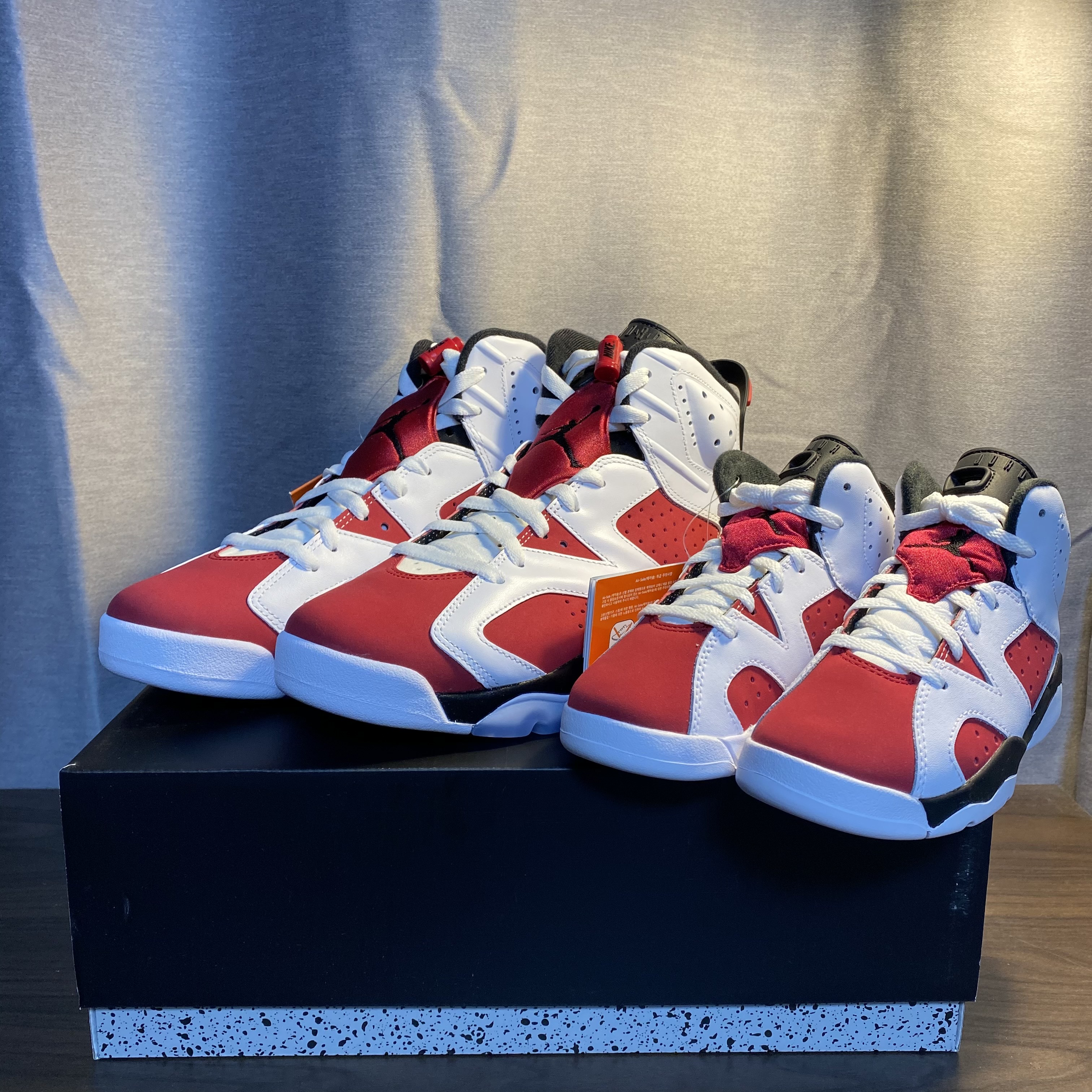 Jordan 6 Retro Carmine 2021, (PS) Jordan 6 Retro Carmine 2021 착용 스타일 - 1