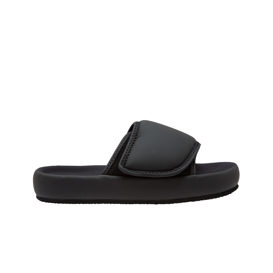 Yeezy Season 7 Nylon Slipper Graphite 상세 이미지 1