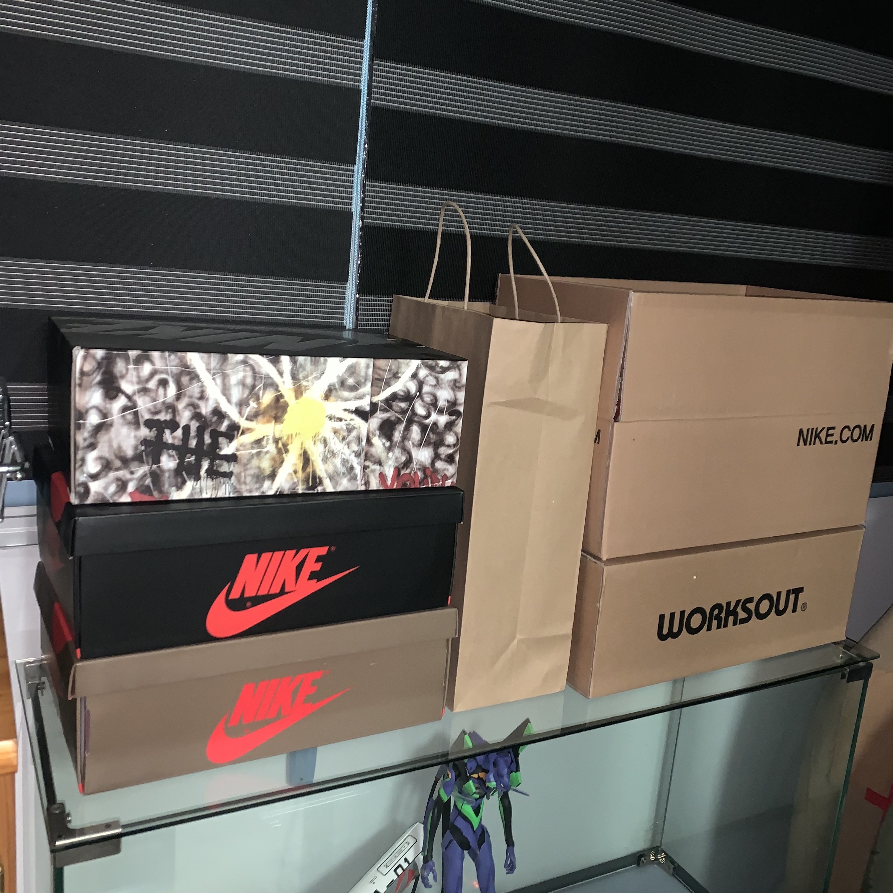 Nike Dunk Low Retro Black, Nike x Peaceminusone Air Force 1 Low Para-Noise 착용 스타일 - 2