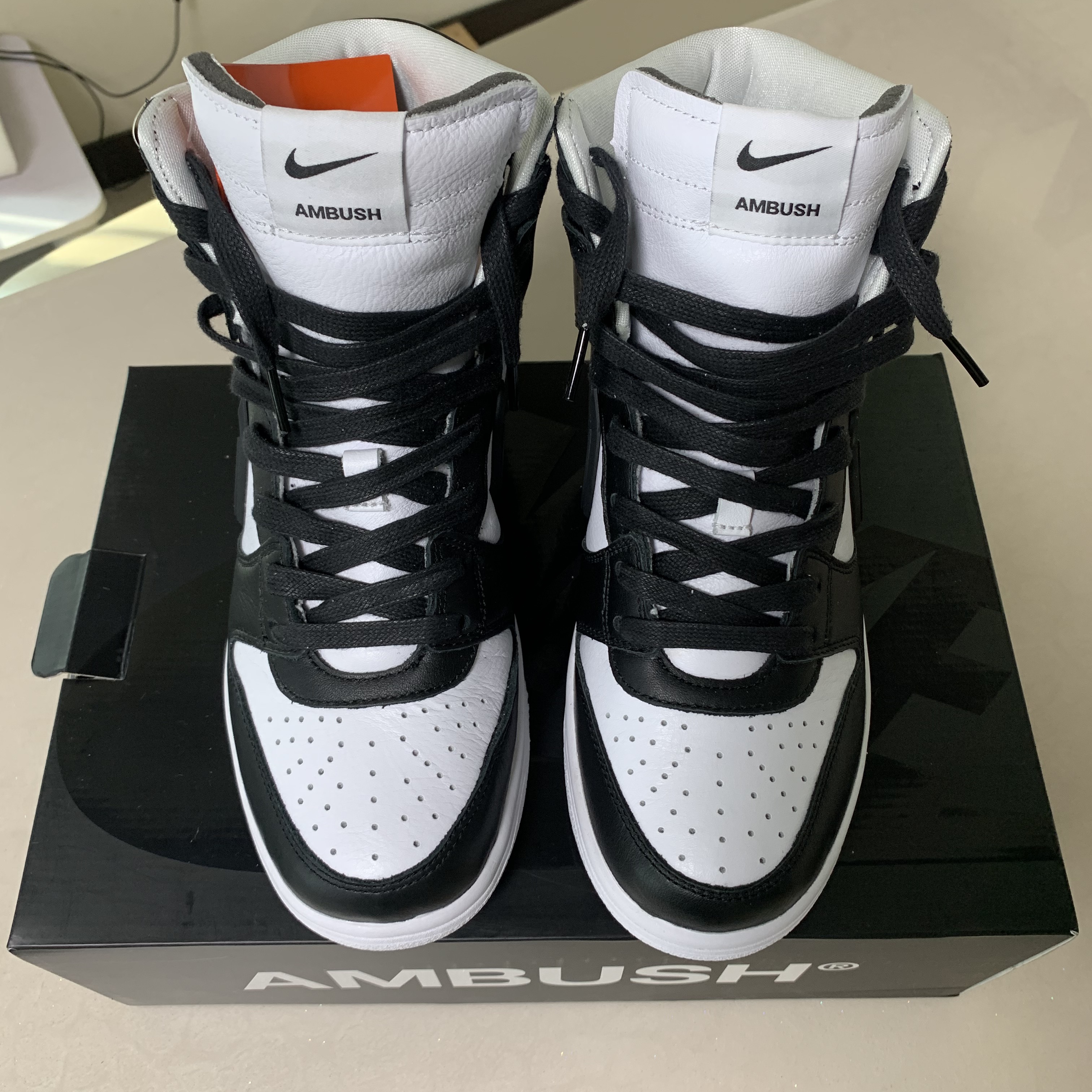 Nike x Ambush Dunk High Black 착용 스타일 - 5