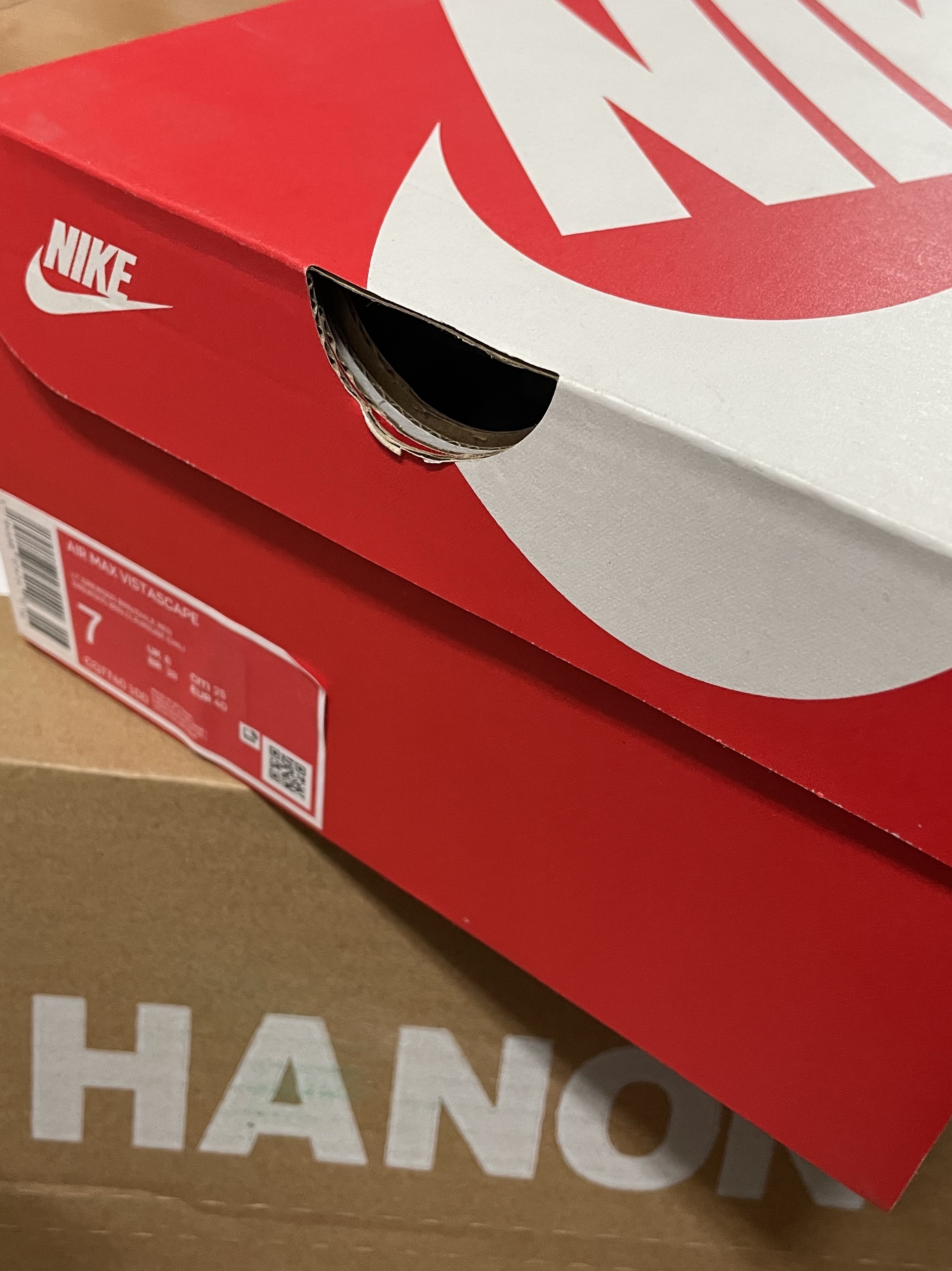 Nike Air Max 270 Vistascape Light Orewood Brown 착용 스타일 - 1