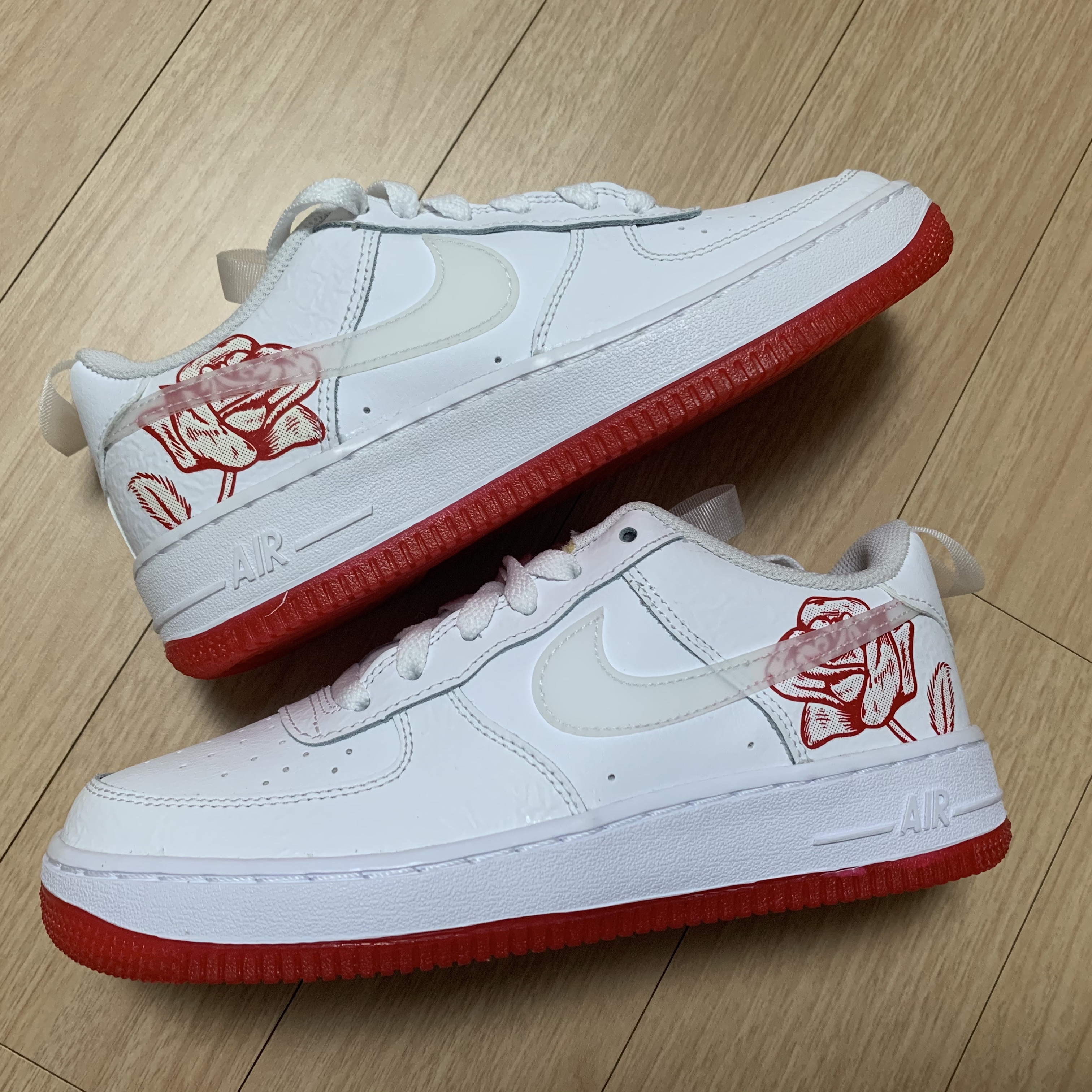 (GS) Nike Air Force 1 Low Shopping Bag 착용 스타일