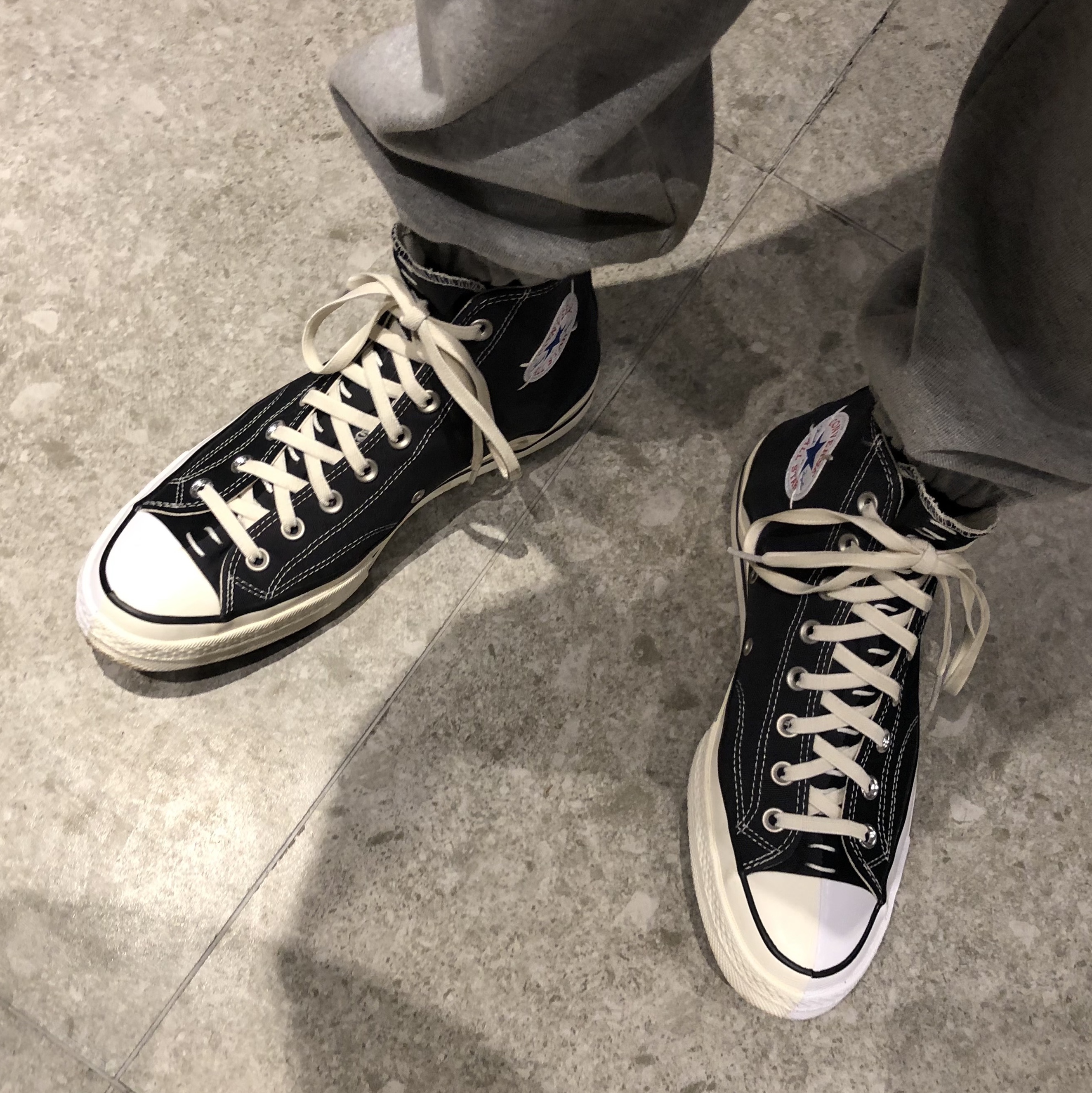 Converse x Slam Jam Chuck 70 Hi Reconstructed Black 착용 스타일