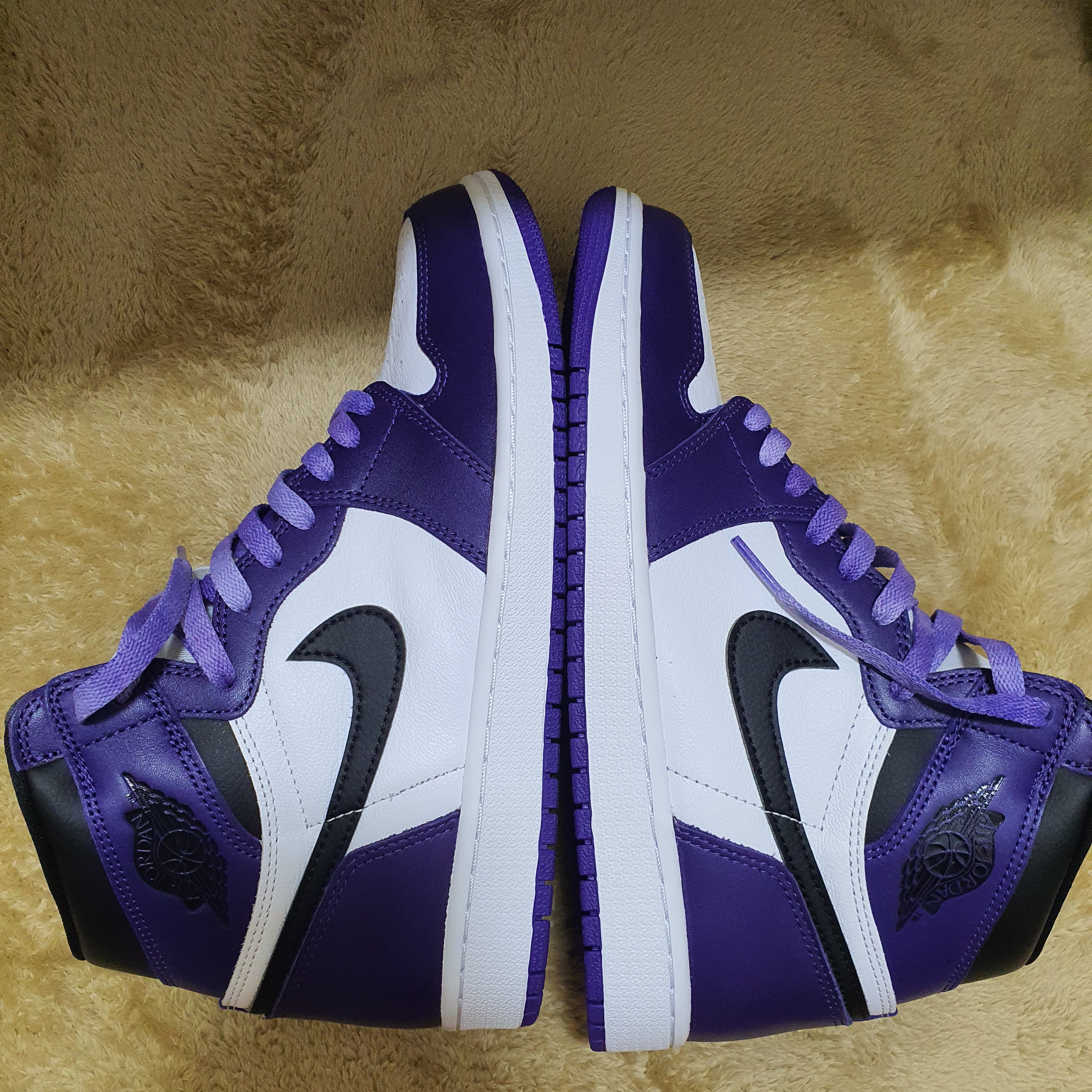 Jordan 1 Retro High OG Court Purple 2020 착용 스타일 - 2