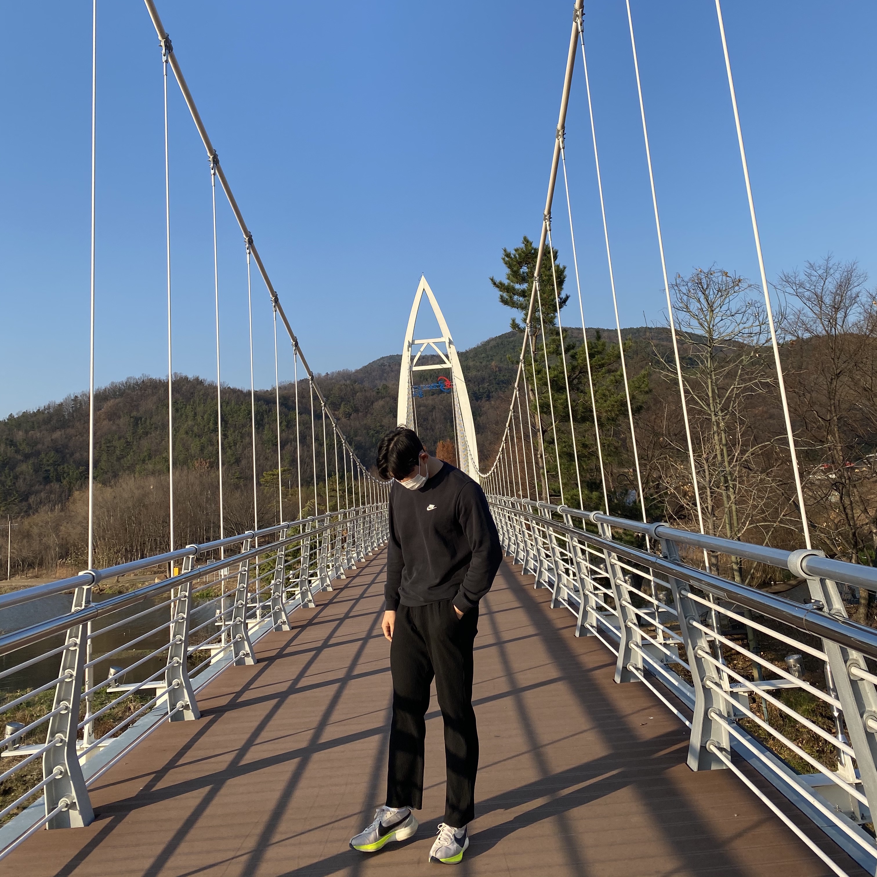 Nike Moon Racer String 착용 스타일