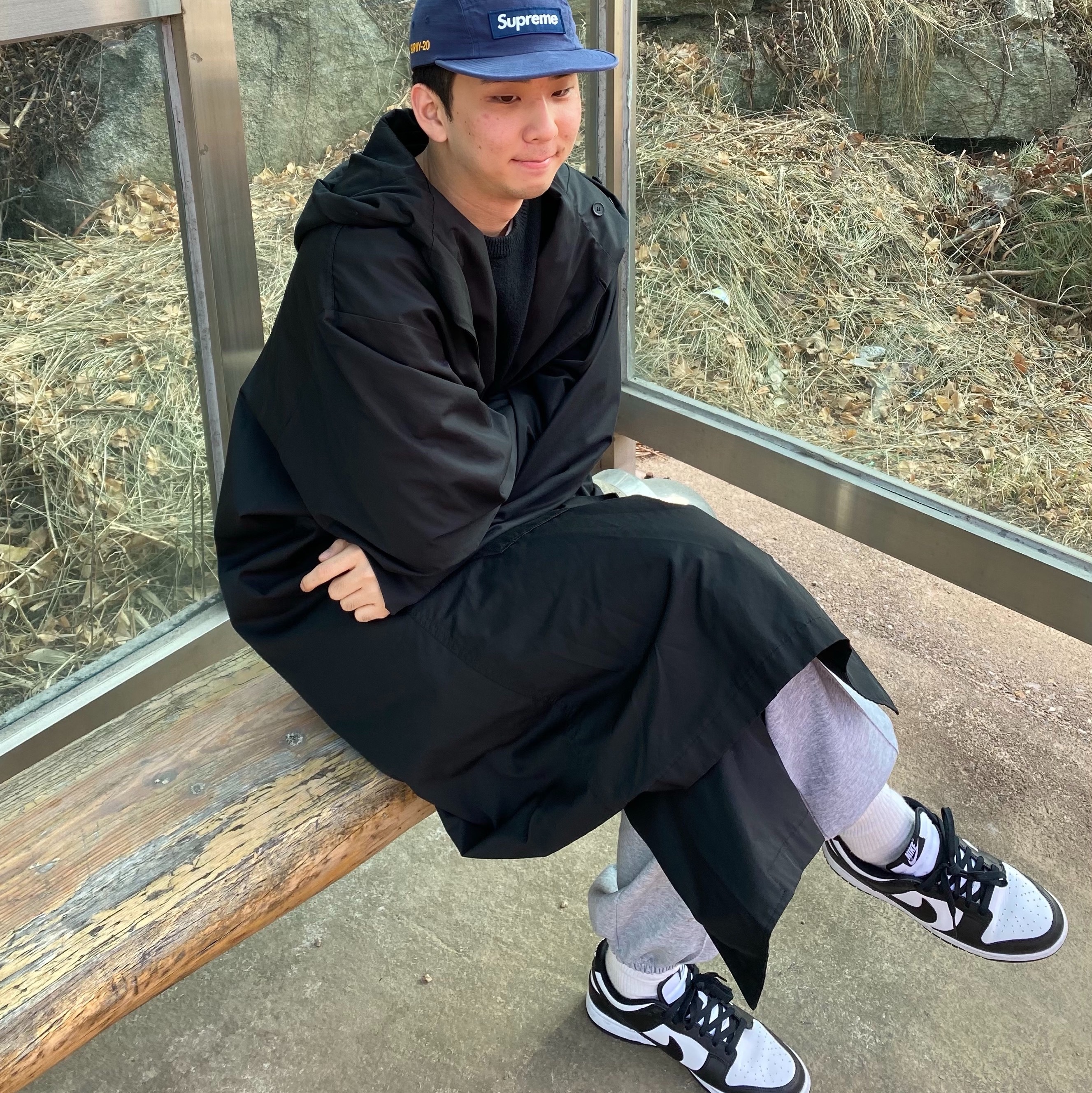 Nike Dunk Low Retro Black 착용 스타일
