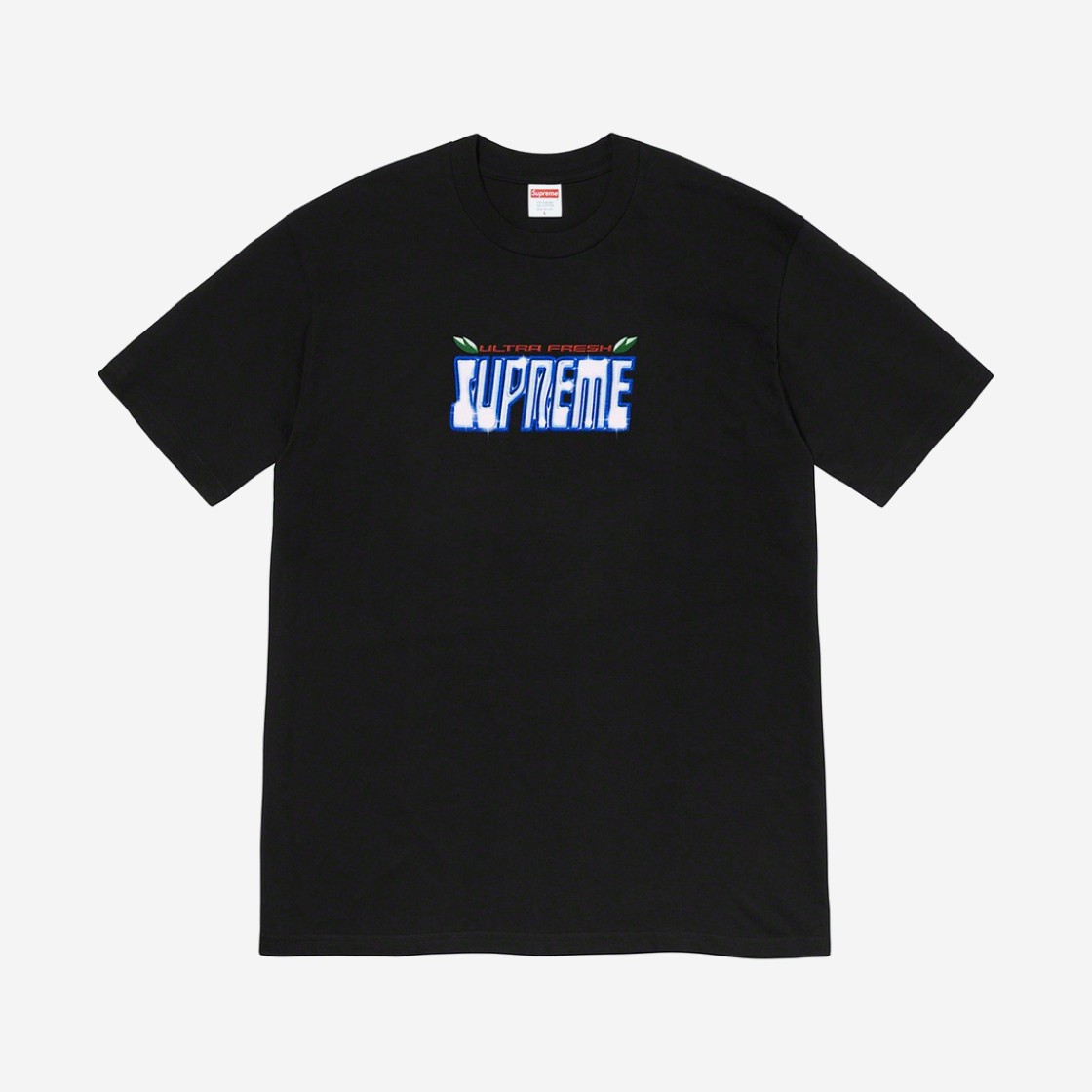 Supreme Ultra Fresh T-Shirt Black - 20FW 상세 이미지 1