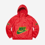 Supreme x Nike Leather Anorak Red - 19FW