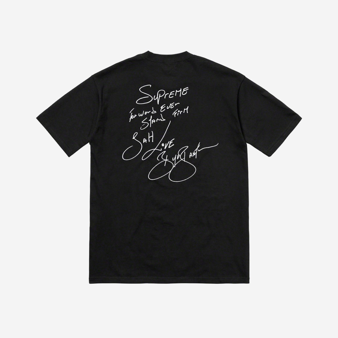 Supreme Buju Banton T-Shirt Black - 19SS 상세 이미지 2