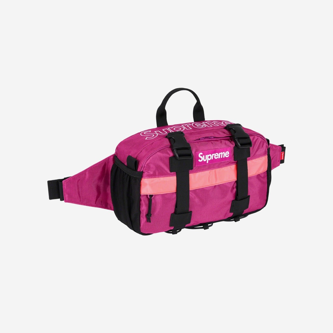 Supreme Waist Bag Magenta - 19FW 상세 이미지 1