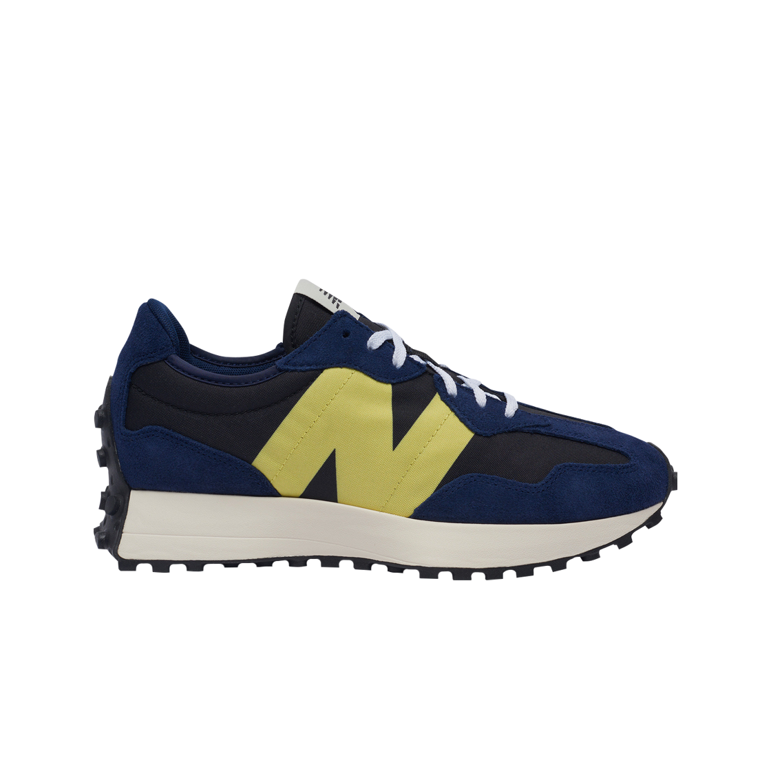 (W) 뉴발란스 327 블랙 옐로우((W) New Balance 327 Black Yellow) - 1